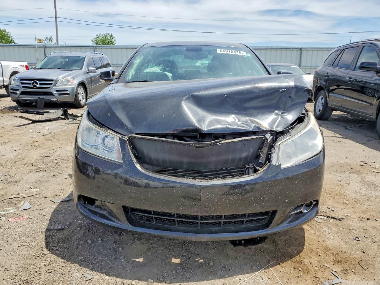 2013 Buick Lacrosse Gray vin: 1G4GC5E30DF218931