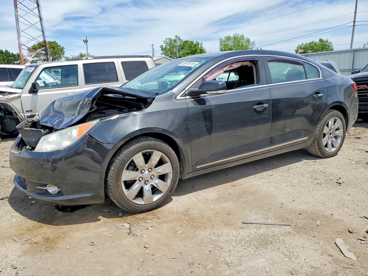 2013 Buick Lacrosse Gray vin: 1G4GC5E30DF218931