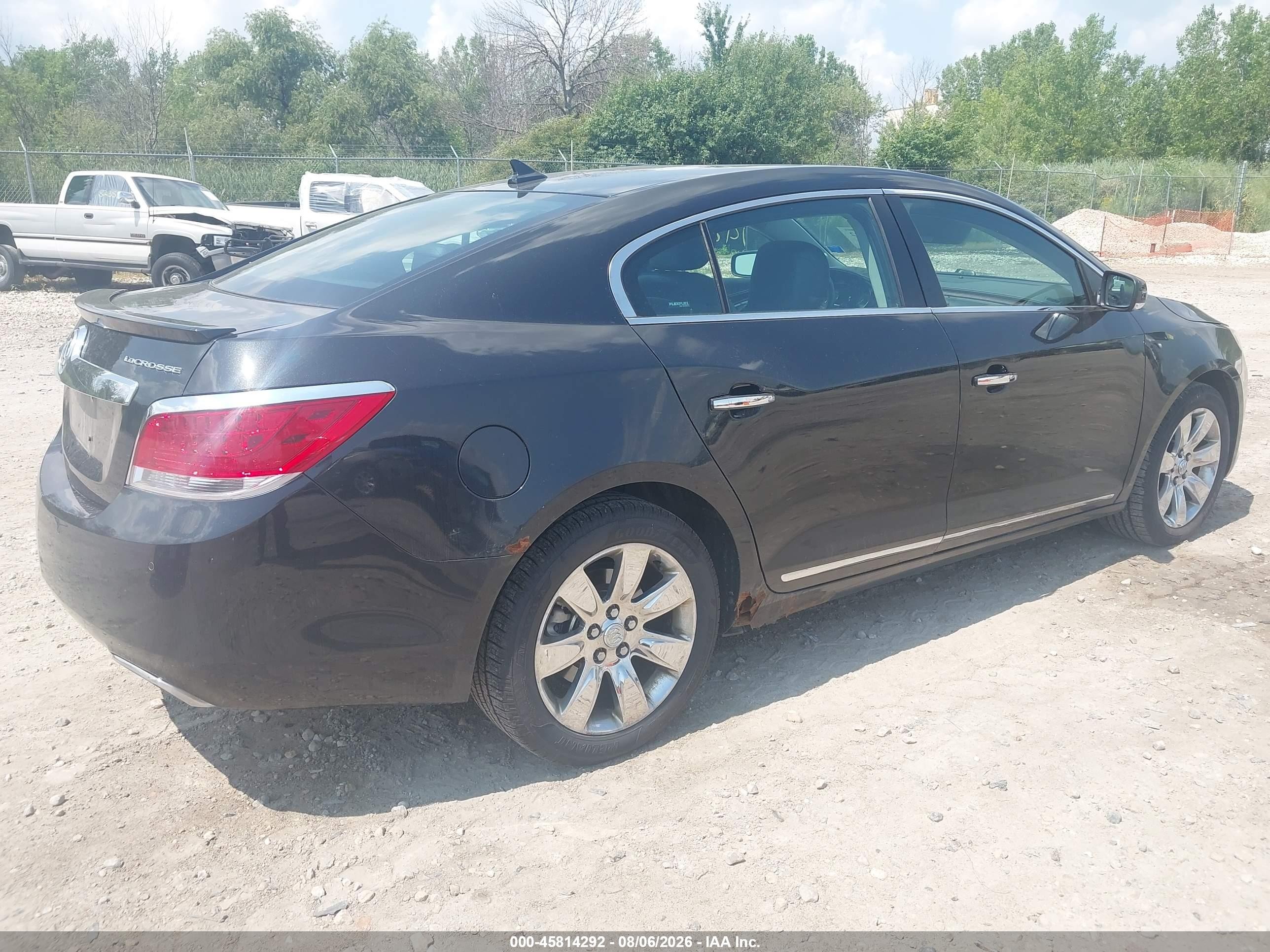 2013 Buick Lacrosse Leather Group Black vin: 1G4GC5E30DF264677