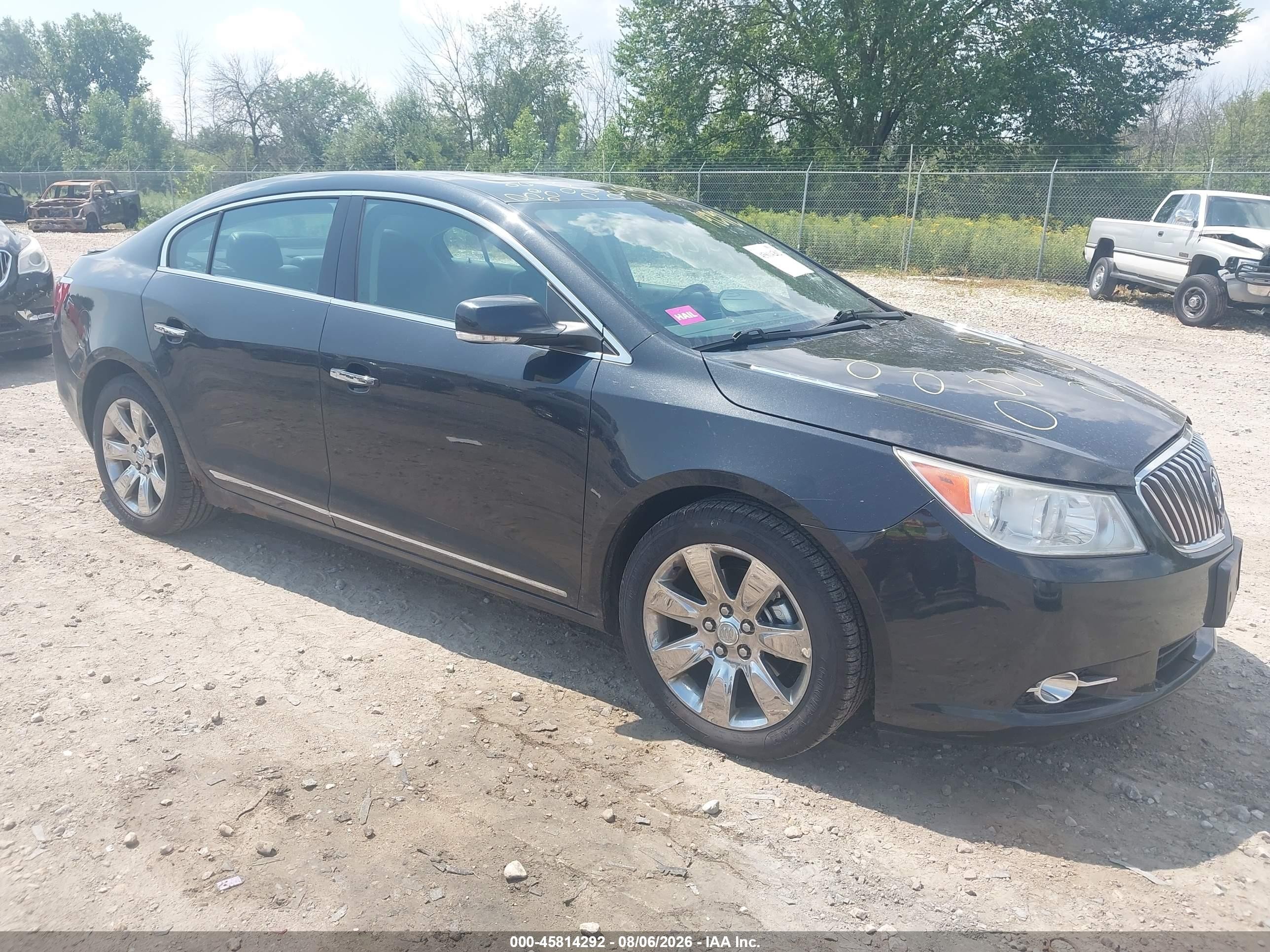 2013 Buick Lacrosse Leather Group Black vin: 1G4GC5E30DF264677