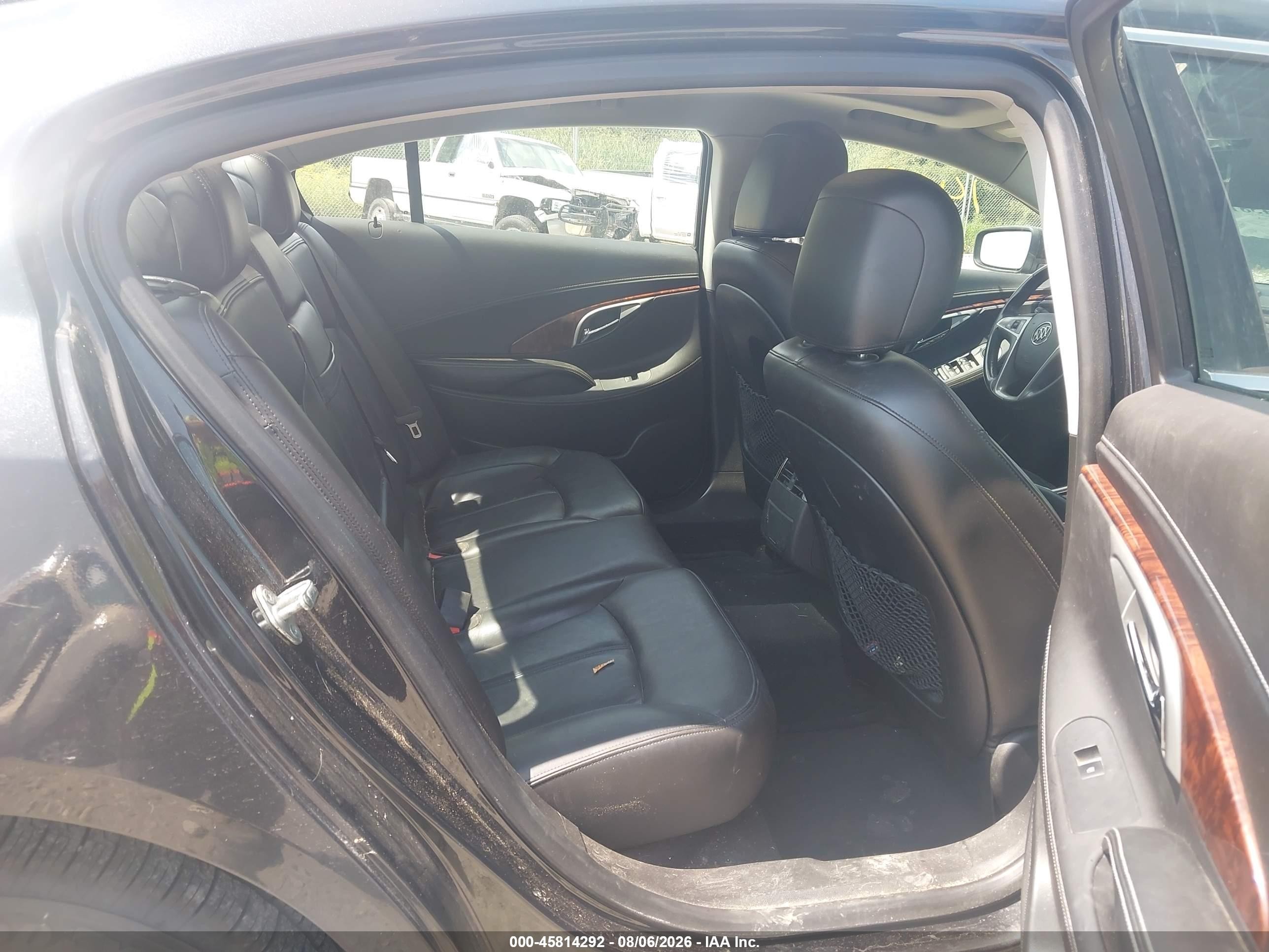 2013 Buick Lacrosse Leather Group Black vin: 1G4GC5E30DF264677