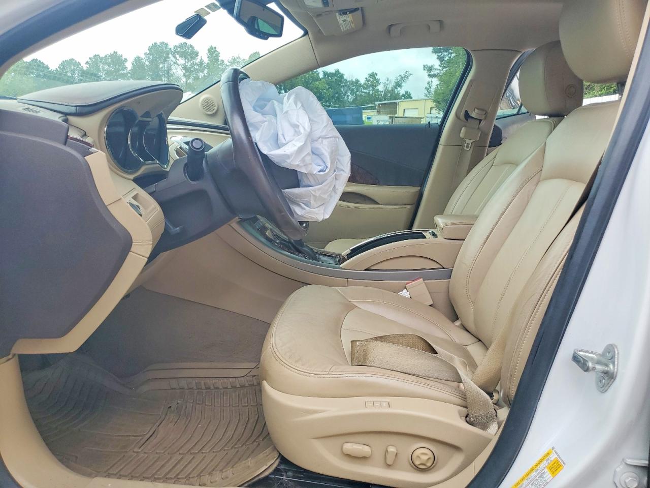 2013 Buick Lacrosse White vin: 1G4GC5E30DF282905