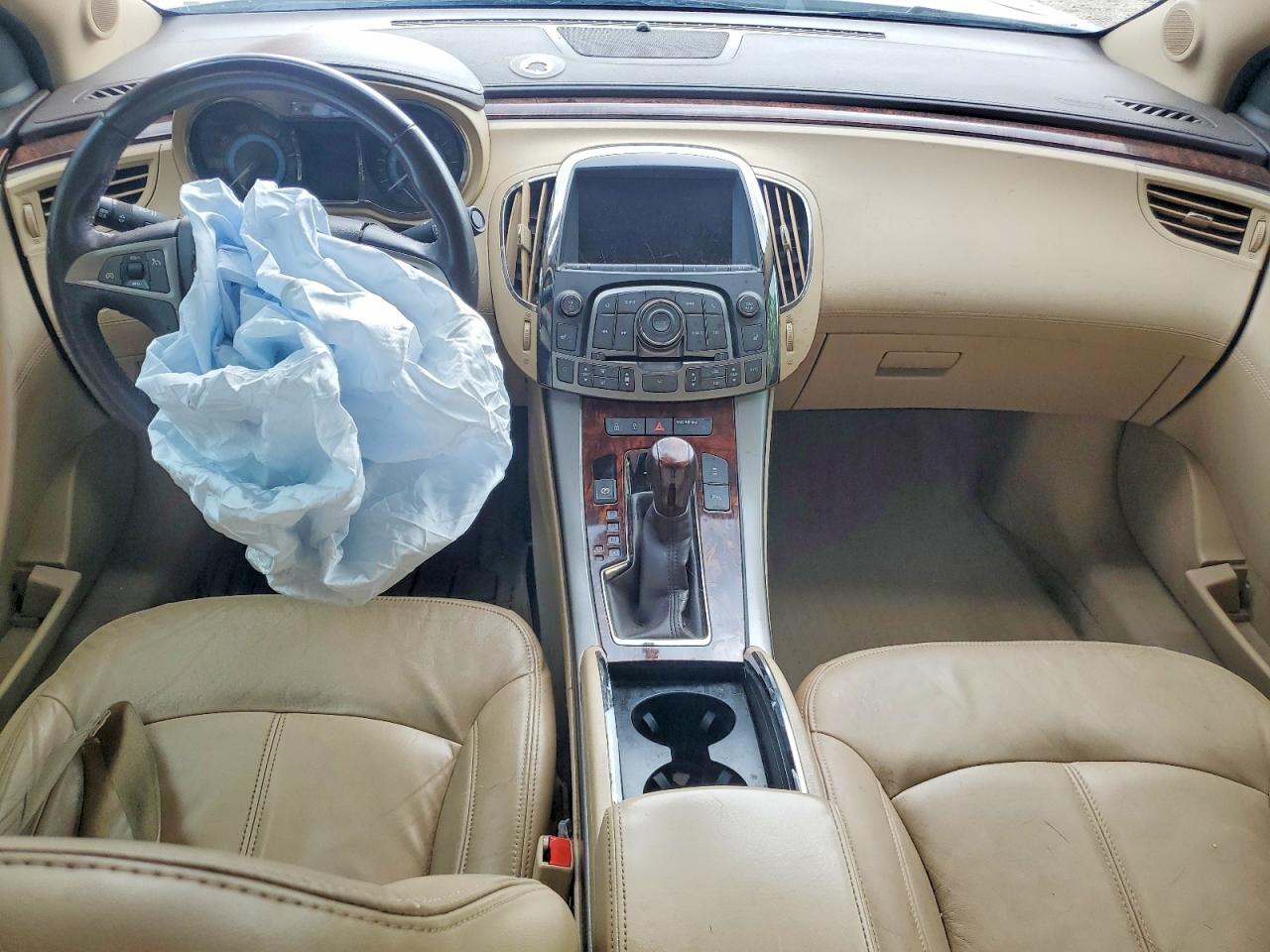 2013 Buick Lacrosse White vin: 1G4GC5E30DF282905