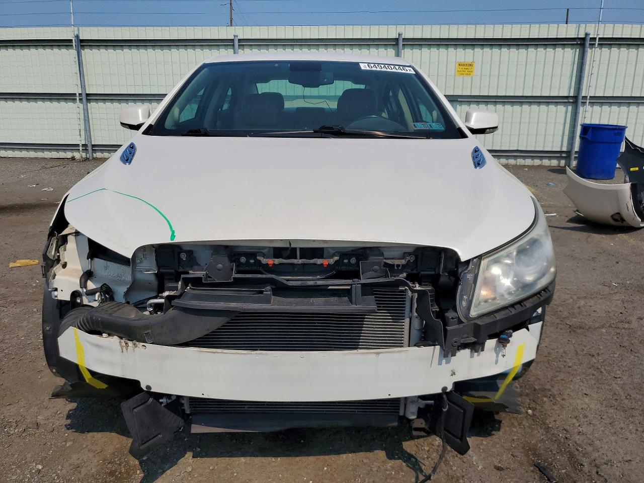 2013 Buick Lacrosse White vin: 1G4GC5E31DF185079