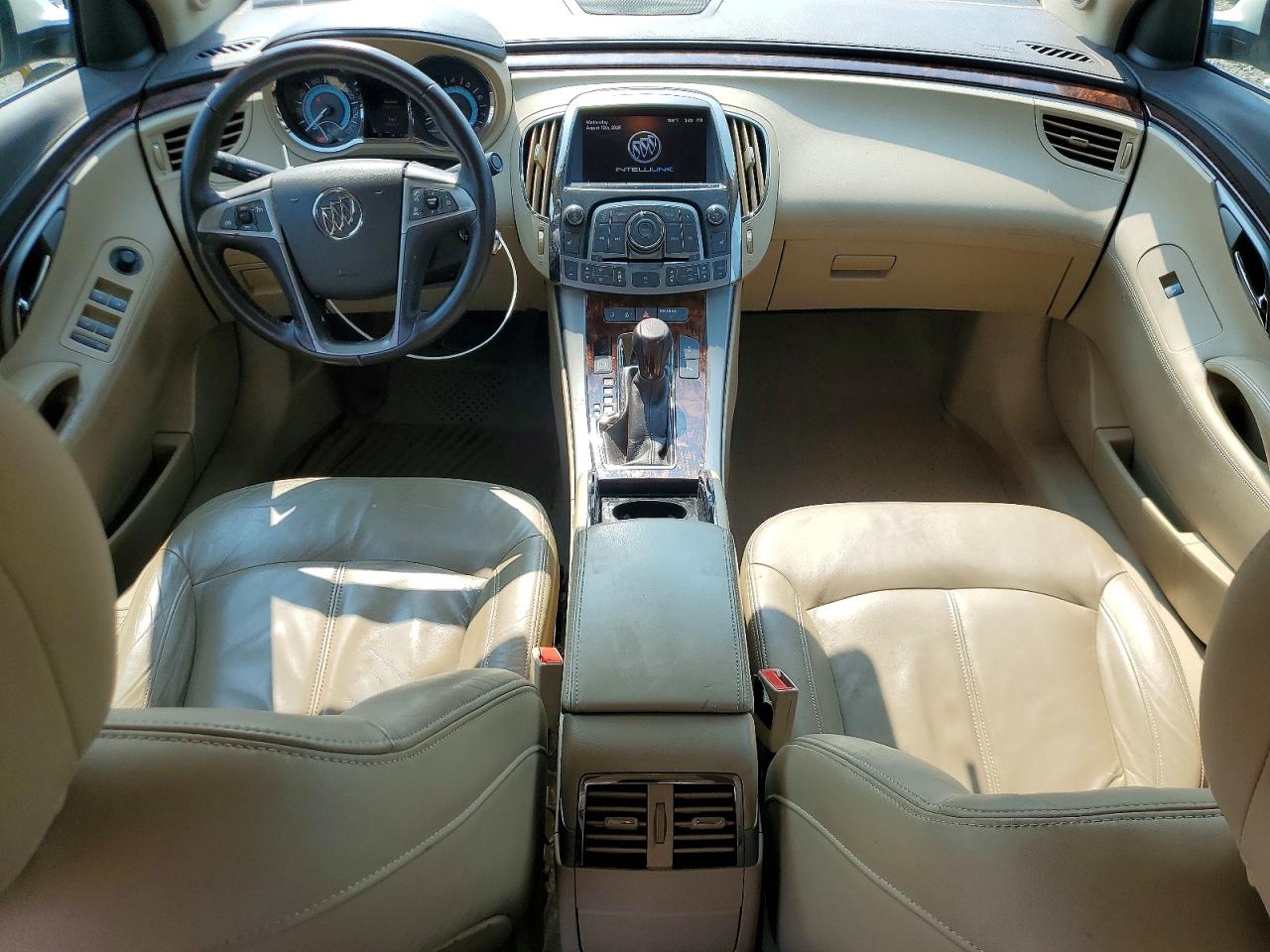 2013 Buick Lacrosse White vin: 1G4GC5E31DF185079