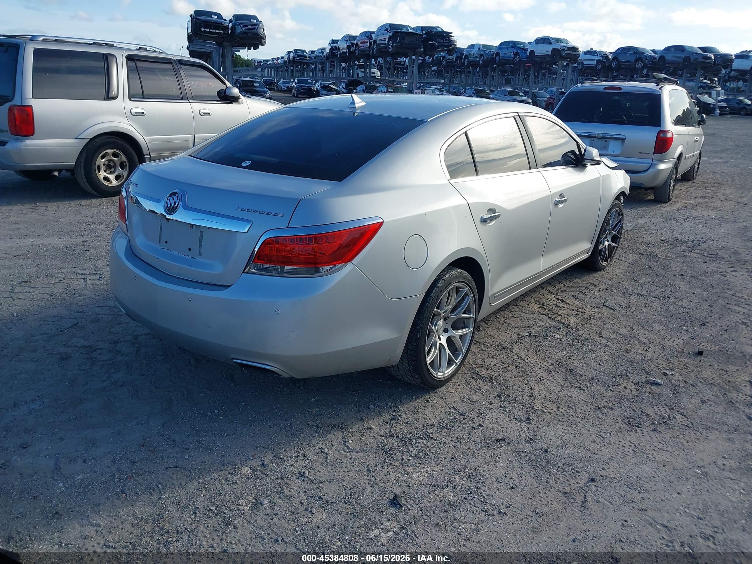 2013 Buick Lacrosse Leather Group Silver vin: 1G4GC5E31DF200776