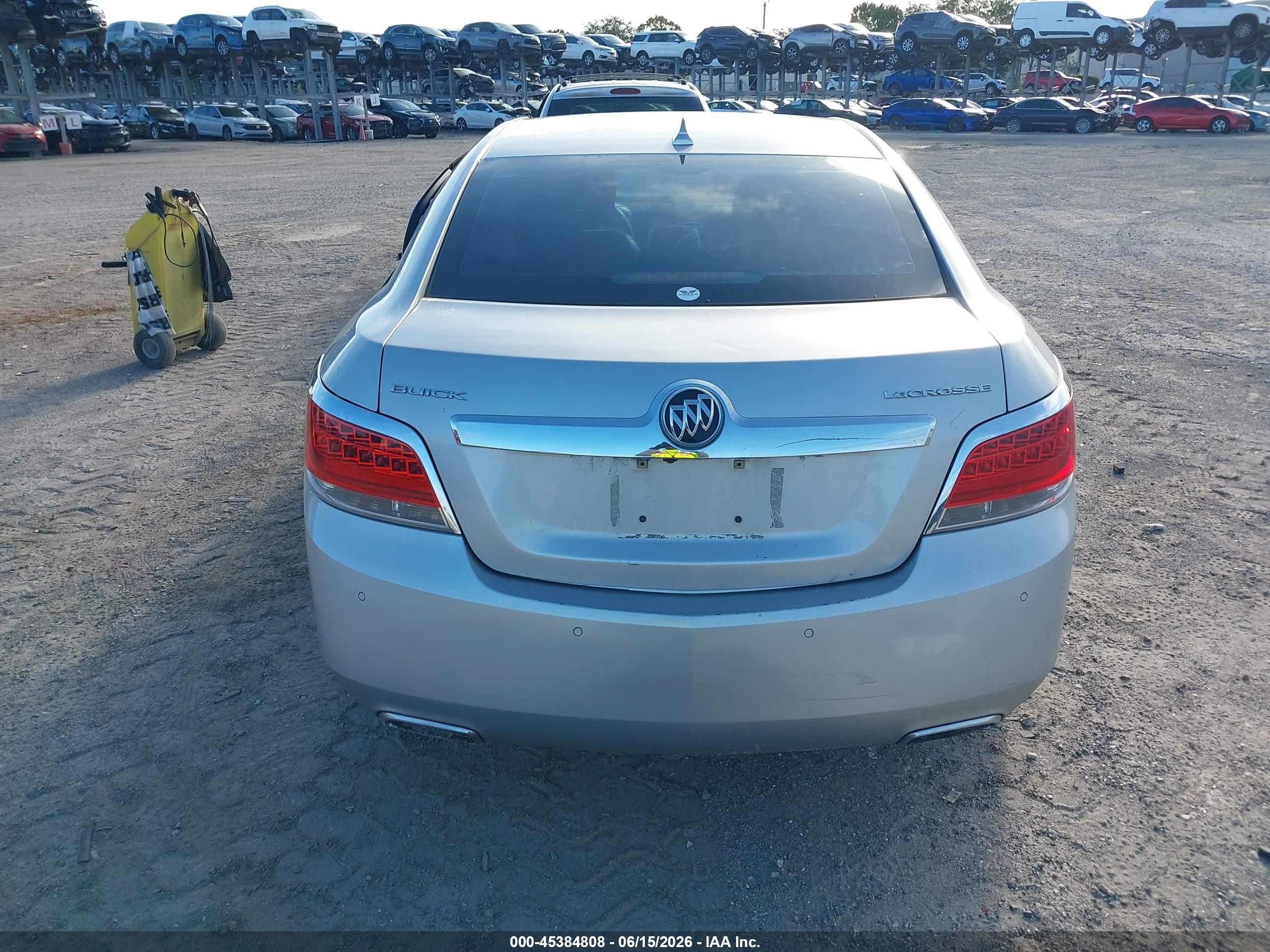 2013 Buick Lacrosse Leather Group Silver vin: 1G4GC5E31DF200776