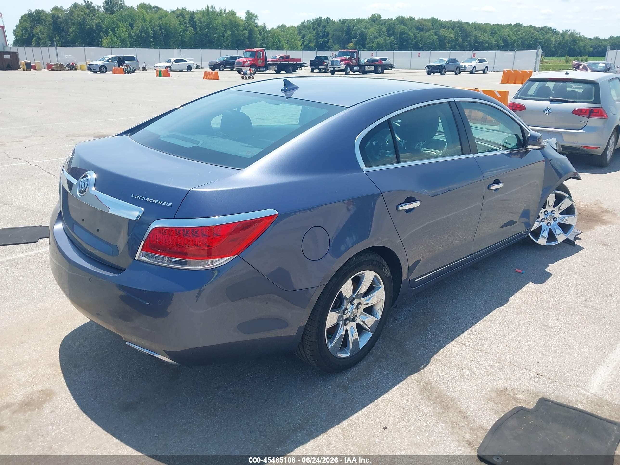 2013 Buick Lacrosse Leather Group Blue vin: 1G4GC5E31DF240534