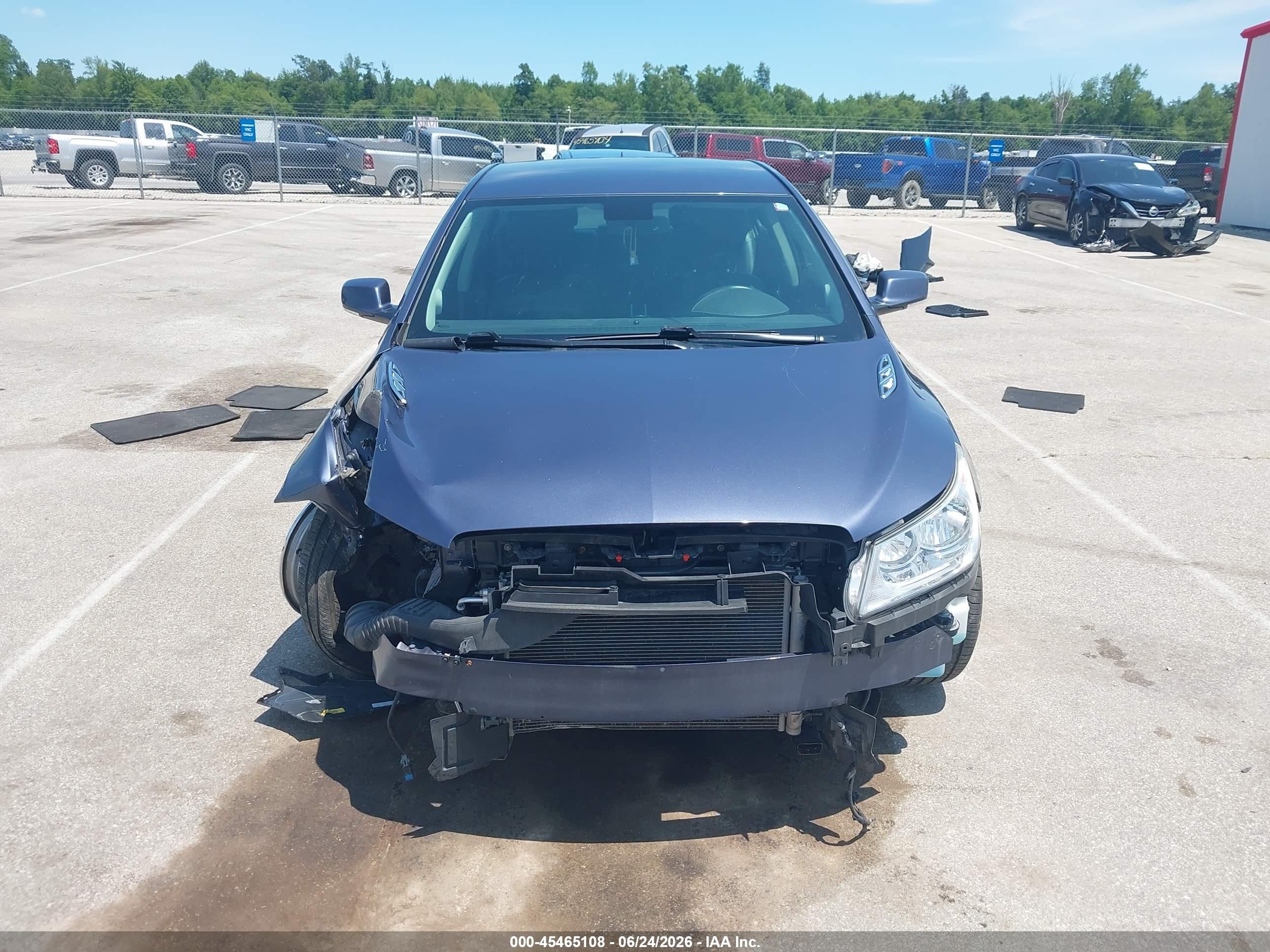 2013 Buick Lacrosse Leather Group Blue vin: 1G4GC5E31DF240534