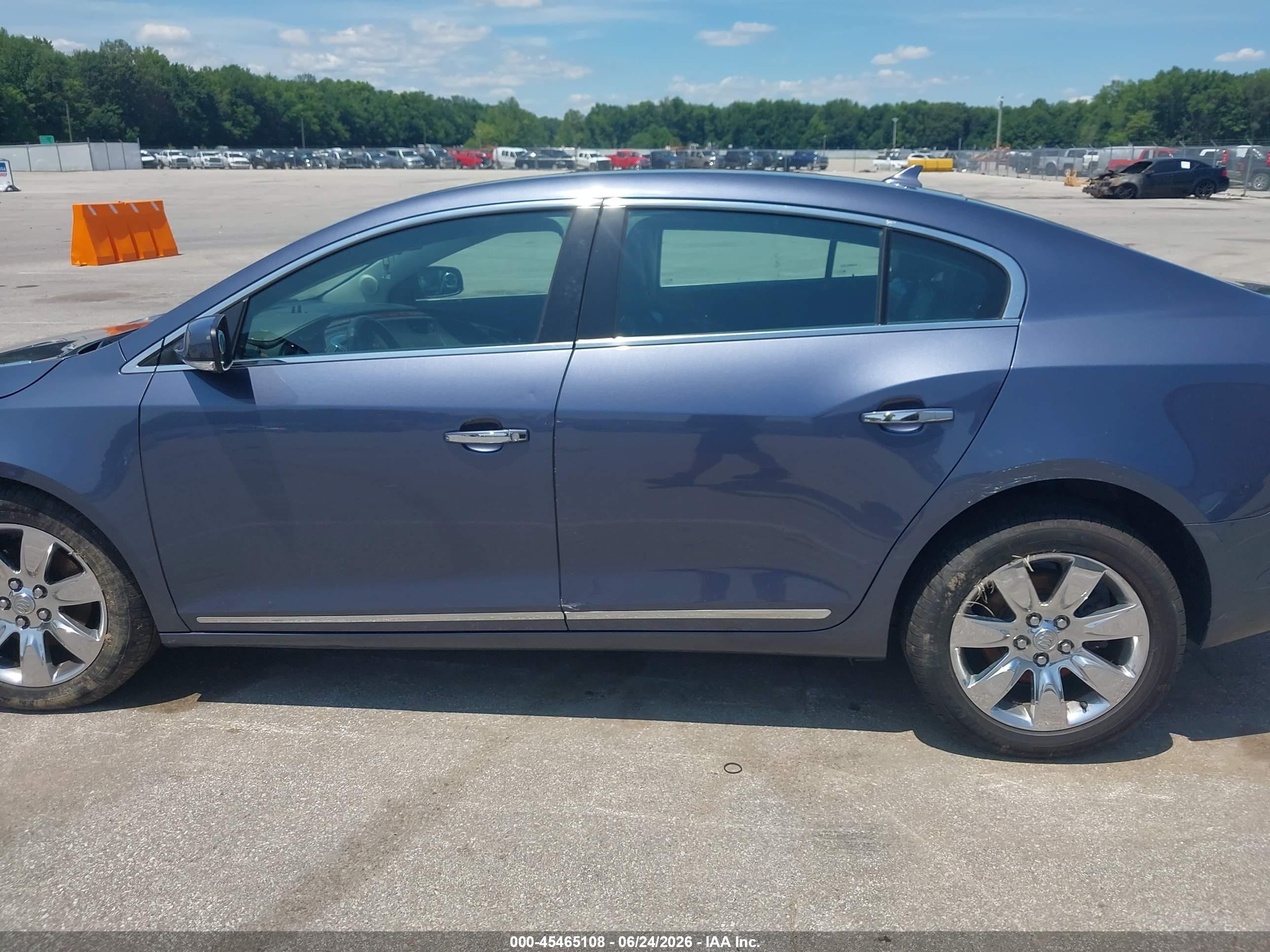 2013 Buick Lacrosse Leather Group Blue vin: 1G4GC5E31DF240534