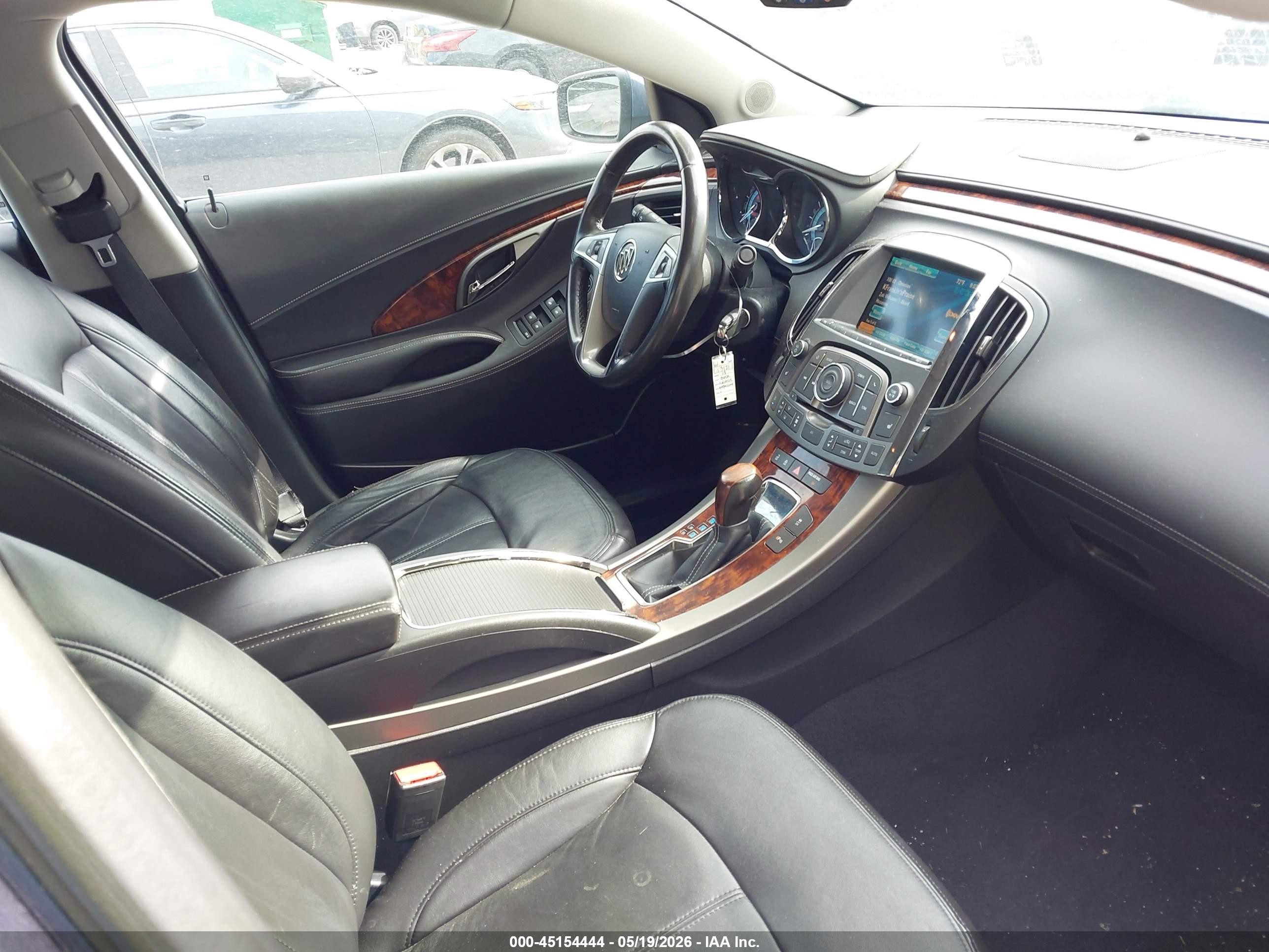 2013 Buick Lacrosse Leather Group Blue vin: 1G4GC5E31DF289104