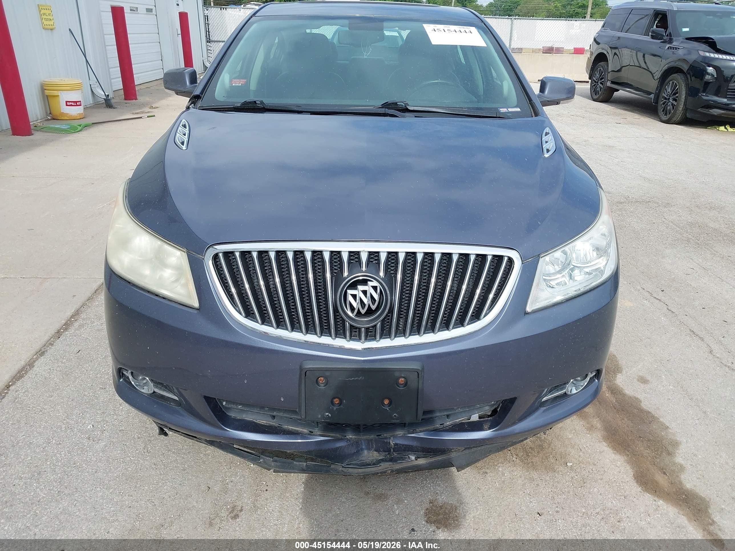 2013 Buick Lacrosse Leather Group Blue vin: 1G4GC5E31DF289104