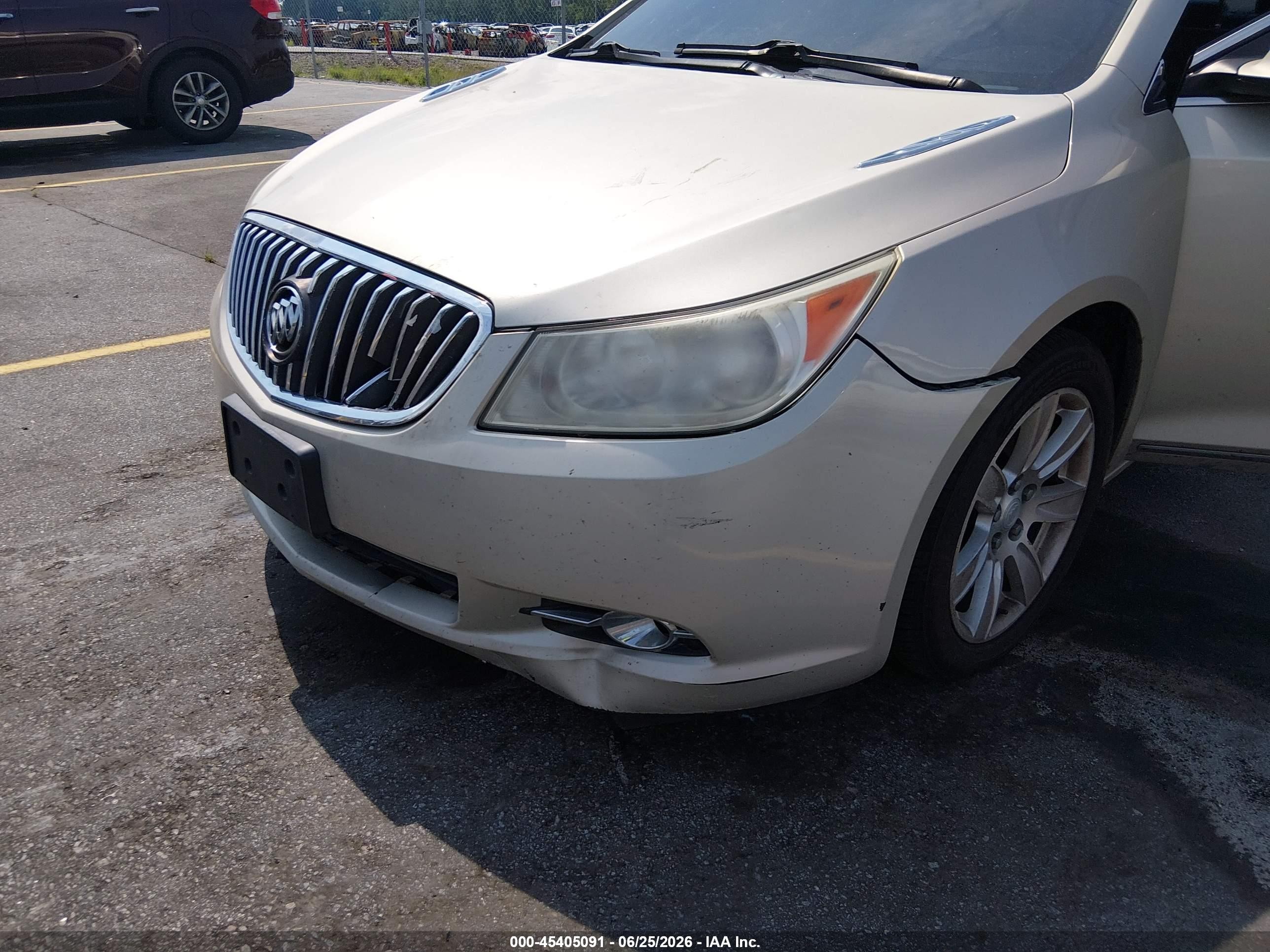 2013 Buick Lacrosse Leather Group Tan vin: 1G4GC5E32DF147697