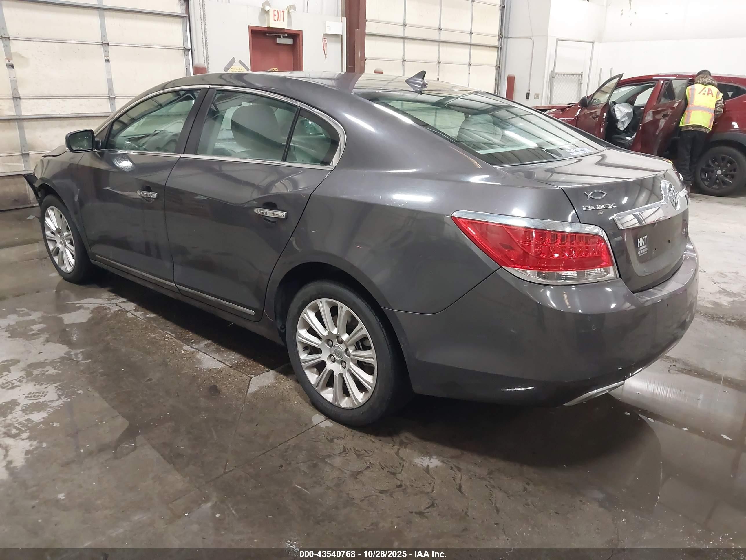 2013 Buick Lacrosse Leather Group Gray vin: 1G4GC5E32DF311191