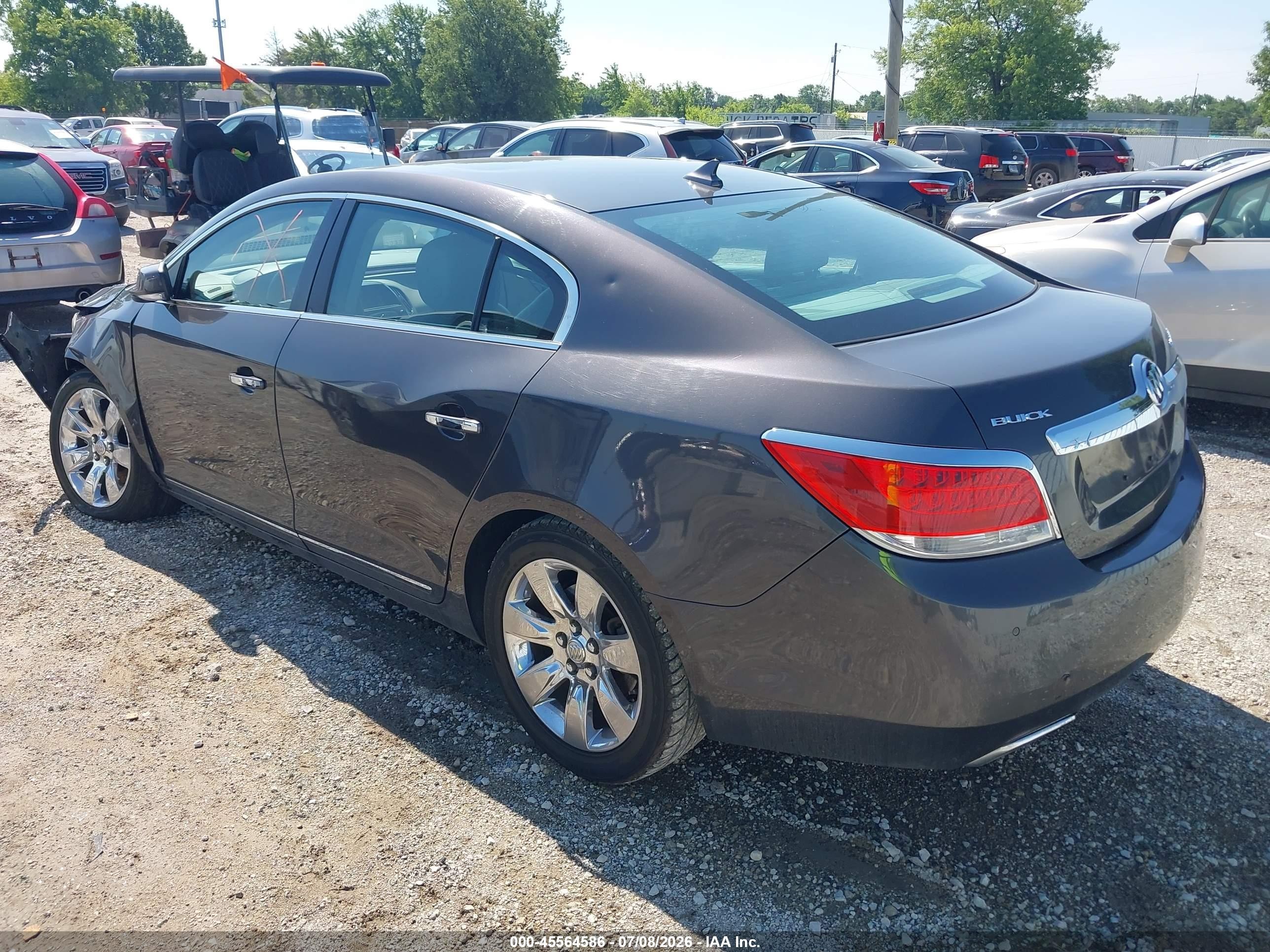 2013 Buick Lacrosse Leather Group Gray vin: 1G4GC5E32DF317427