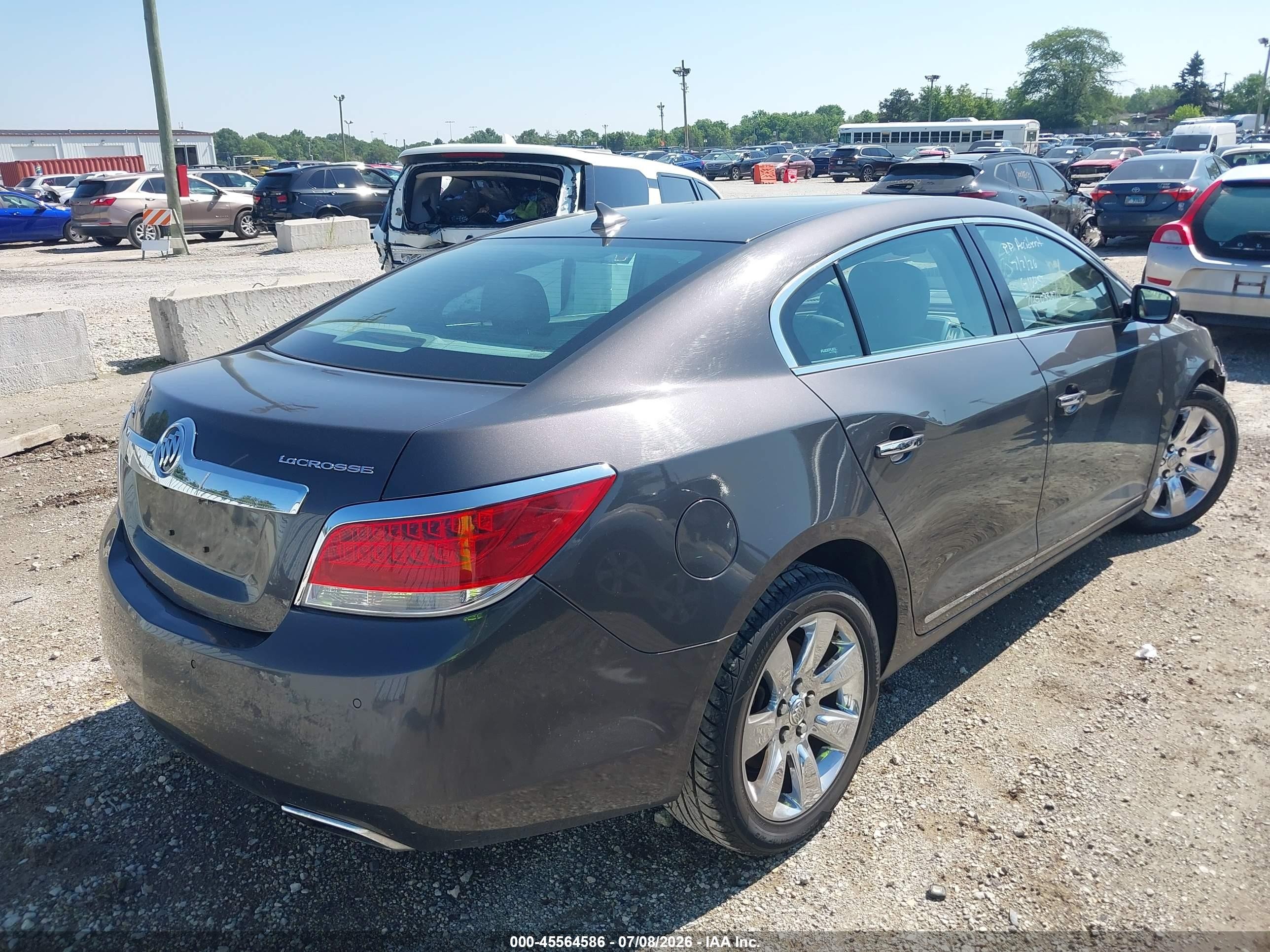 2013 Buick Lacrosse Leather Group Gray vin: 1G4GC5E32DF317427