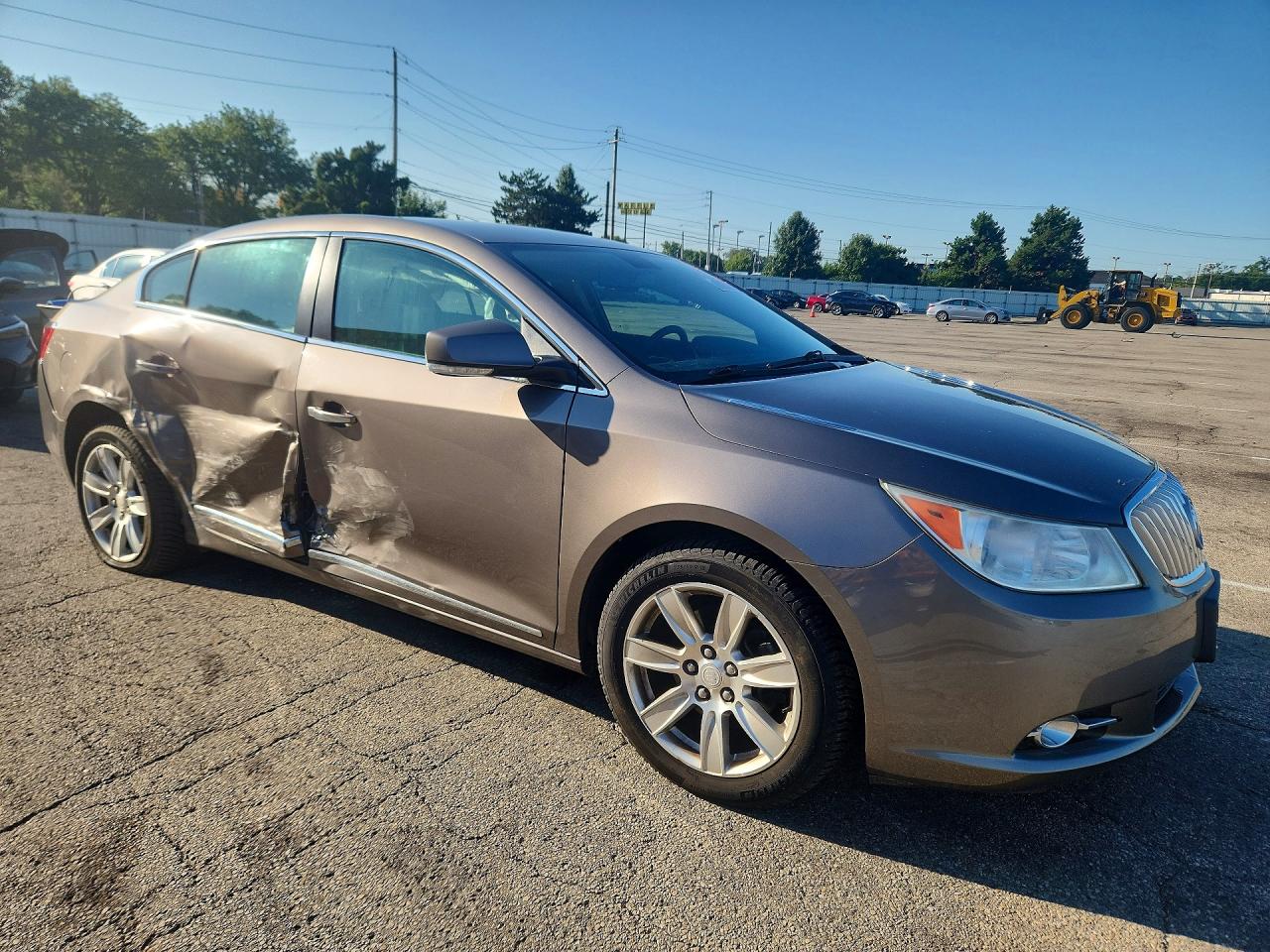 2012 Buick Lacrosse Gray vin: 1G4GC5E33CF216749