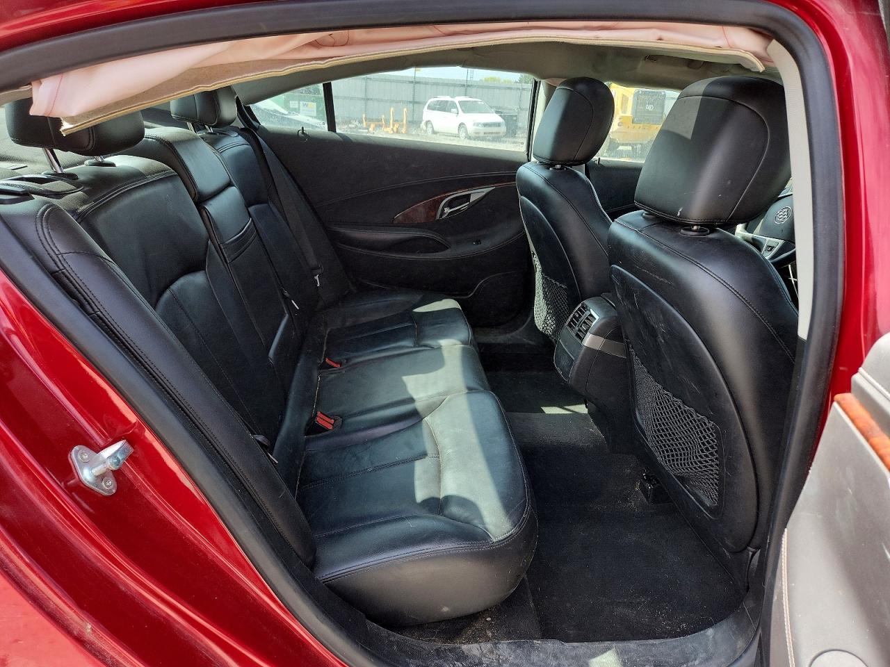 2012 Buick Lacrosse Red vin: 1G4GC5E33CF357773