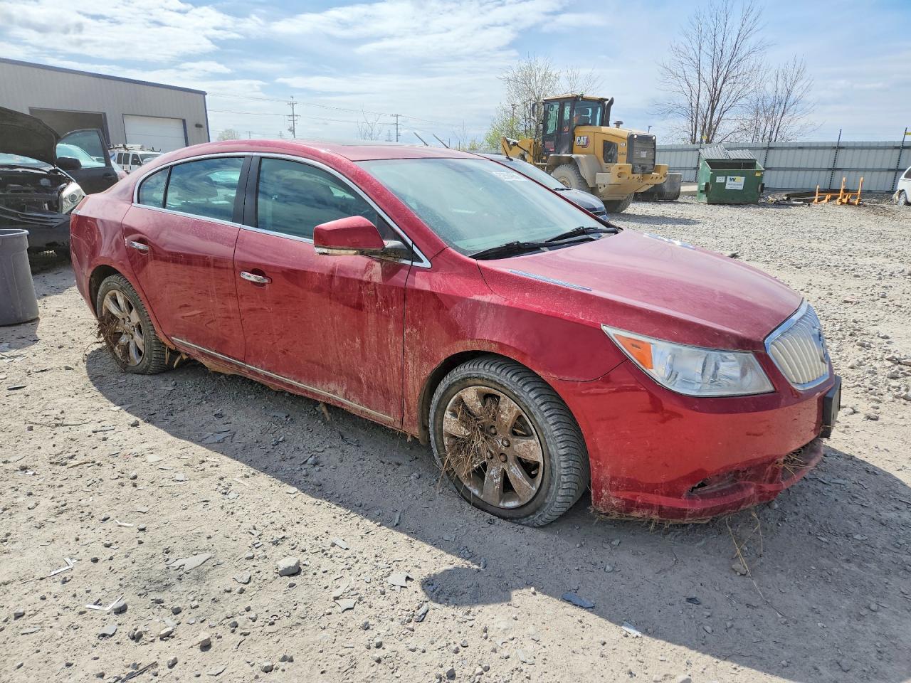 2012 Buick Lacrosse Red vin: 1G4GC5E33CF357773