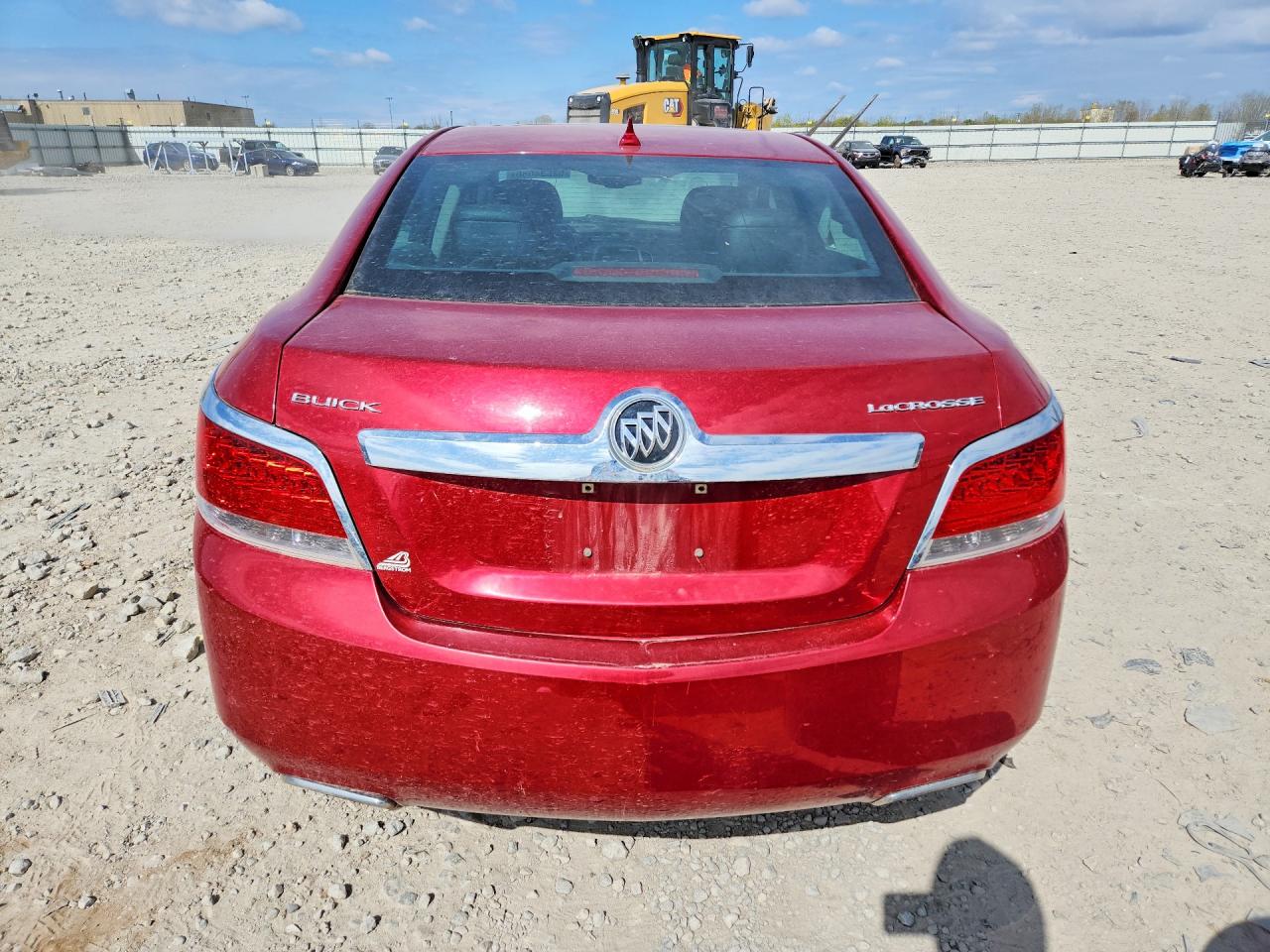 2012 Buick Lacrosse Red vin: 1G4GC5E33CF357773
