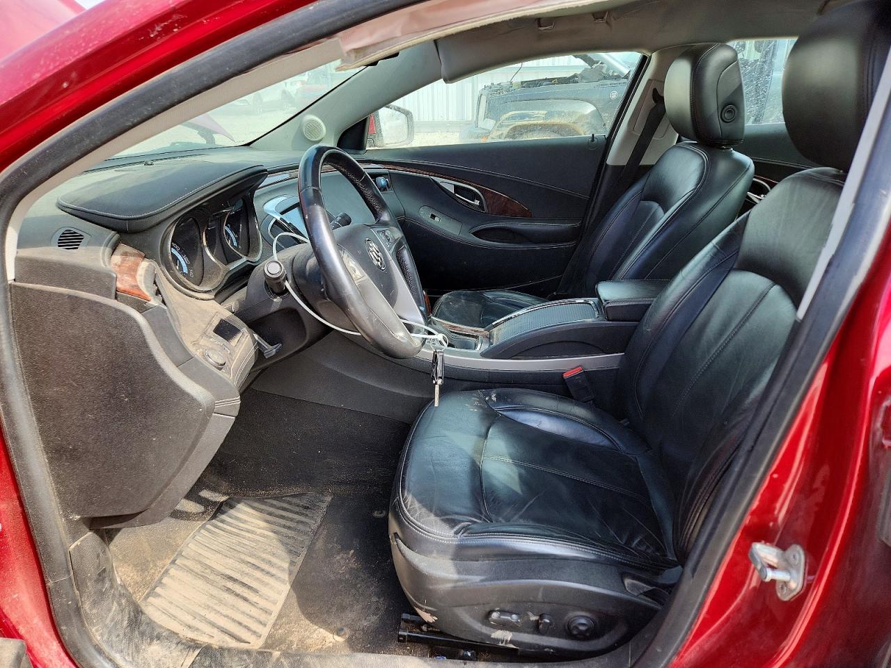 2012 Buick Lacrosse Red vin: 1G4GC5E33CF357773