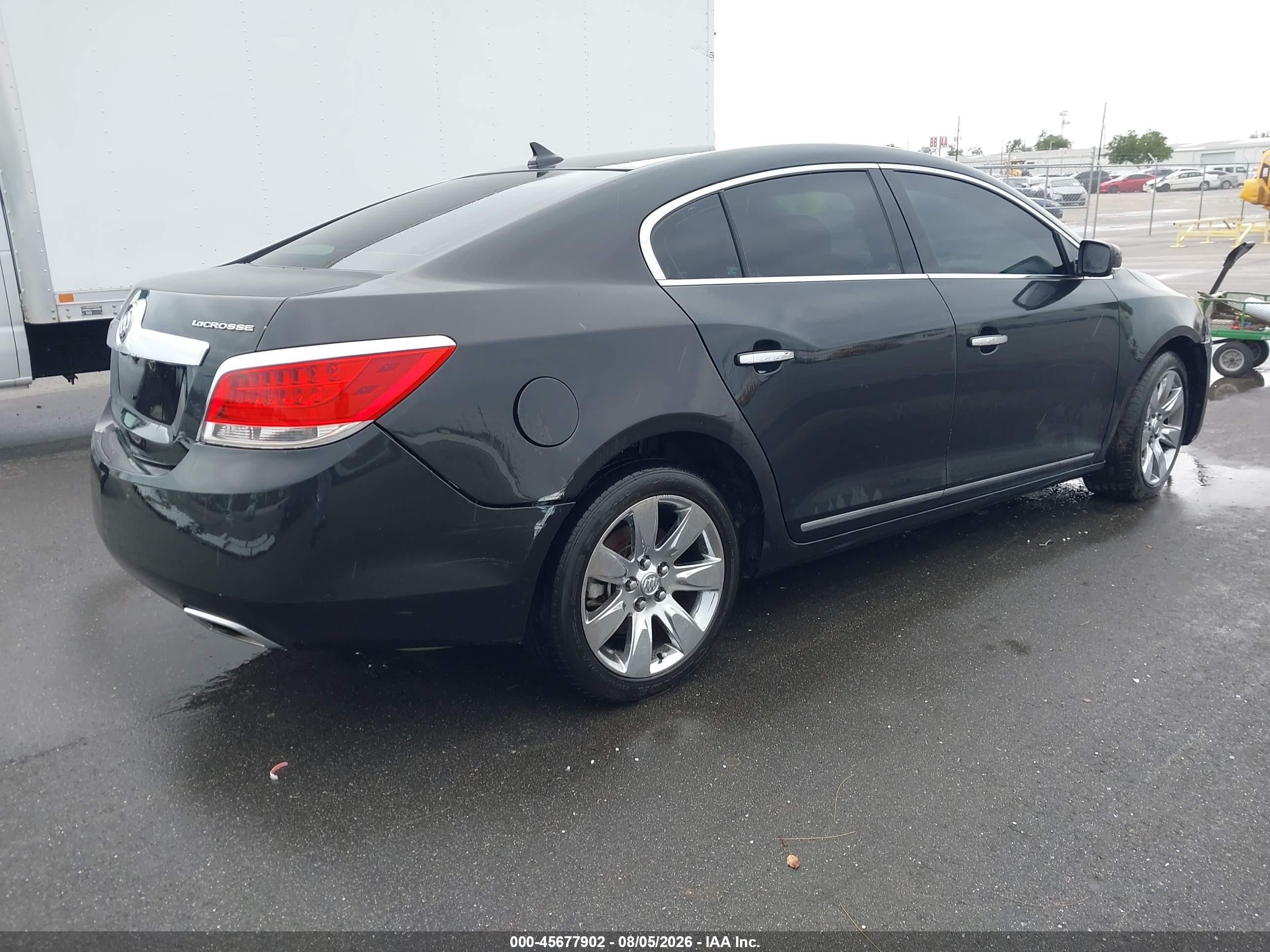 2013 Buick Lacrosse Leather Group Black vin: 1G4GC5E33DF122288
