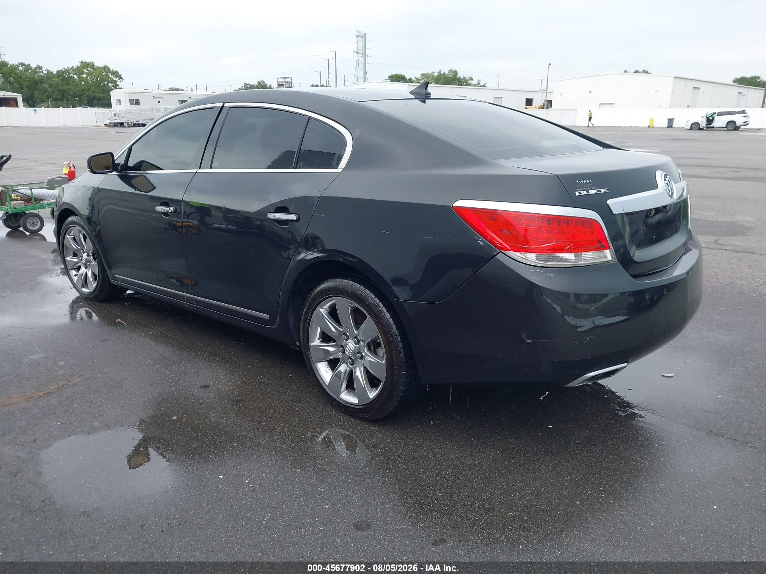 2013 Buick Lacrosse Leather Group Black vin: 1G4GC5E33DF122288