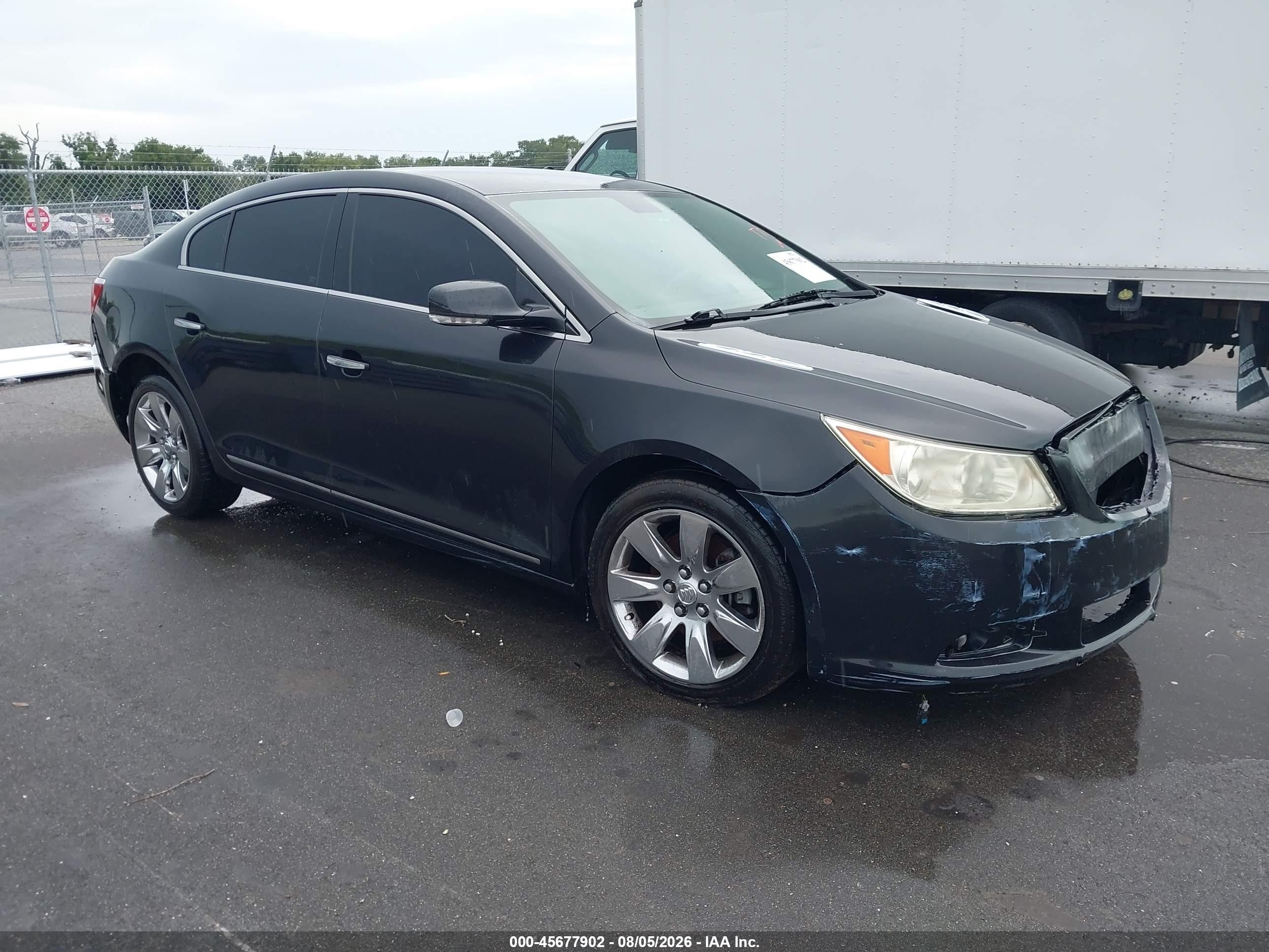 2013 Buick Lacrosse Leather Group Black vin: 1G4GC5E33DF122288