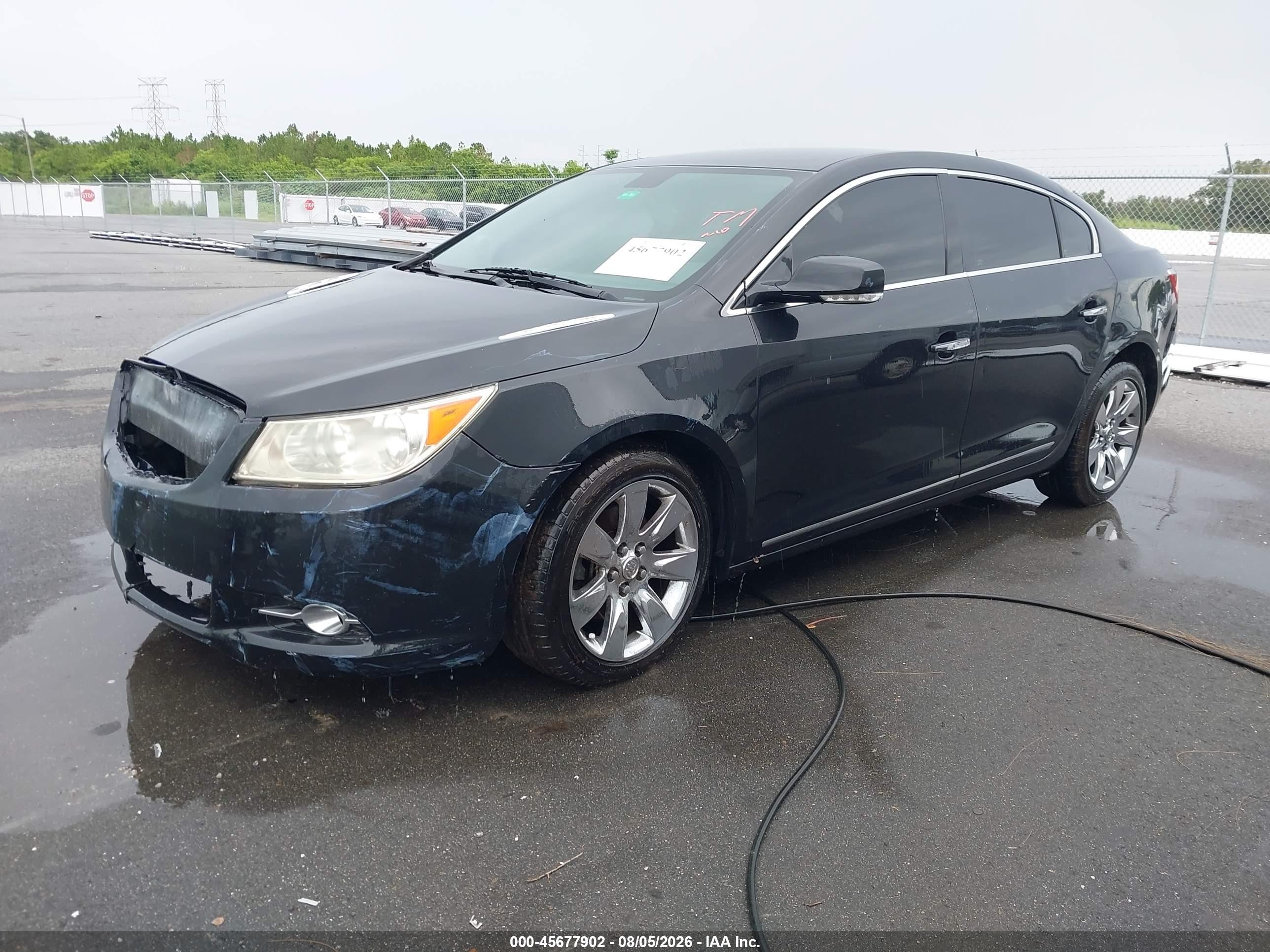 2013 Buick Lacrosse Leather Group Black vin: 1G4GC5E33DF122288