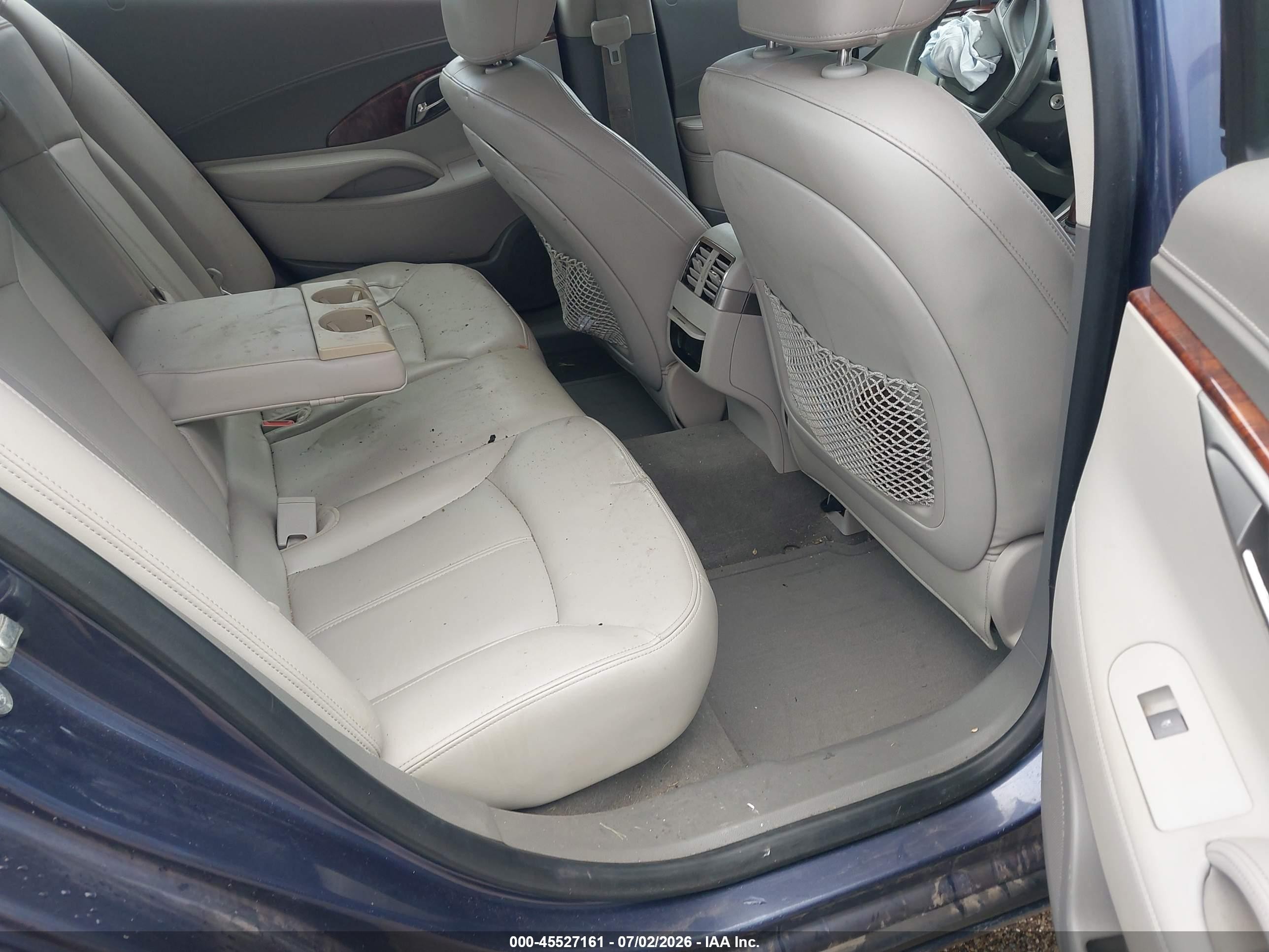 2013 Buick Lacrosse Leather Group Blue vin: 1G4GC5E33DF253379