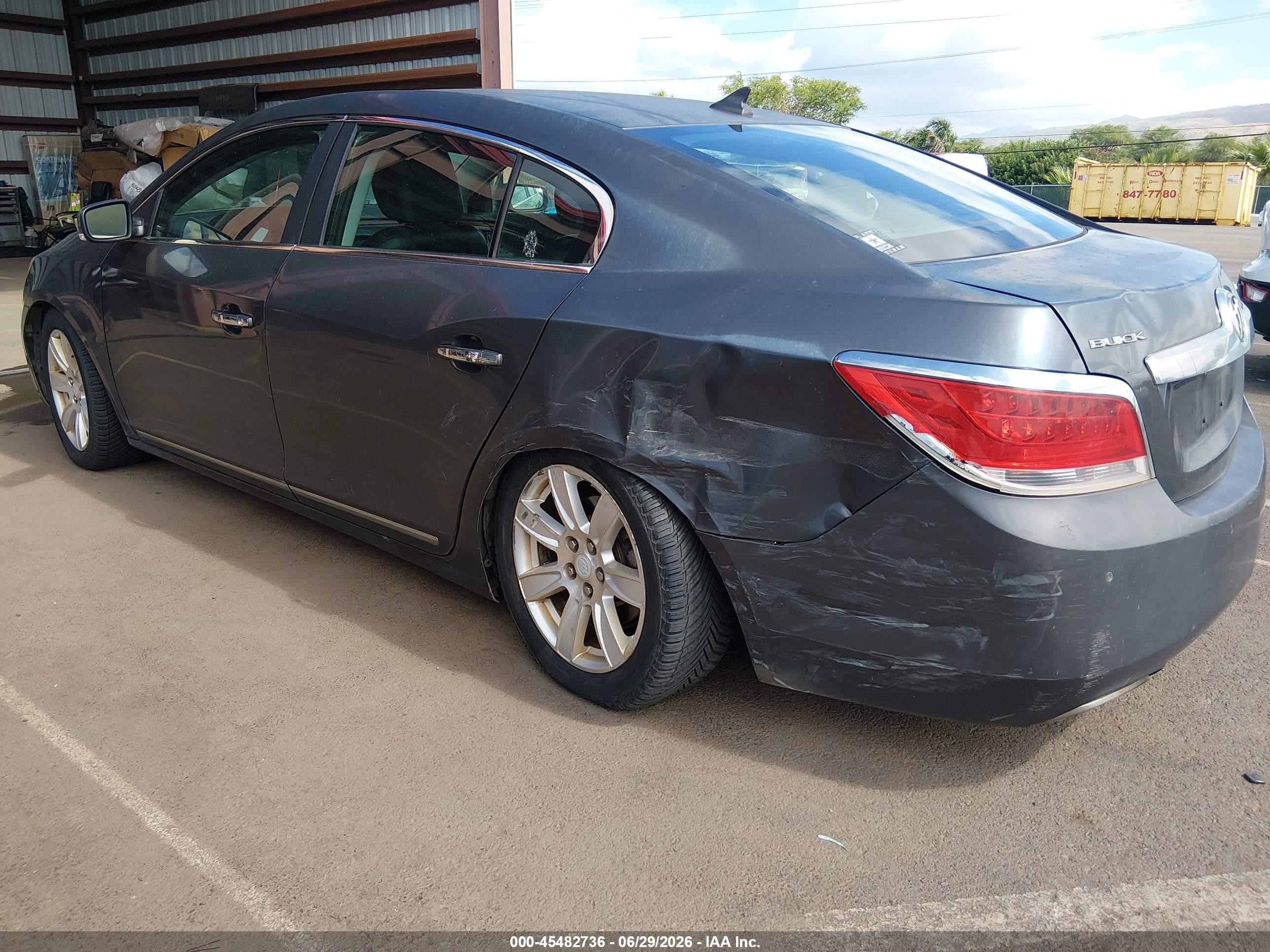 2013 Buick Lacrosse Leather Group Dark Blue vin: 1G4GC5E34DF175355