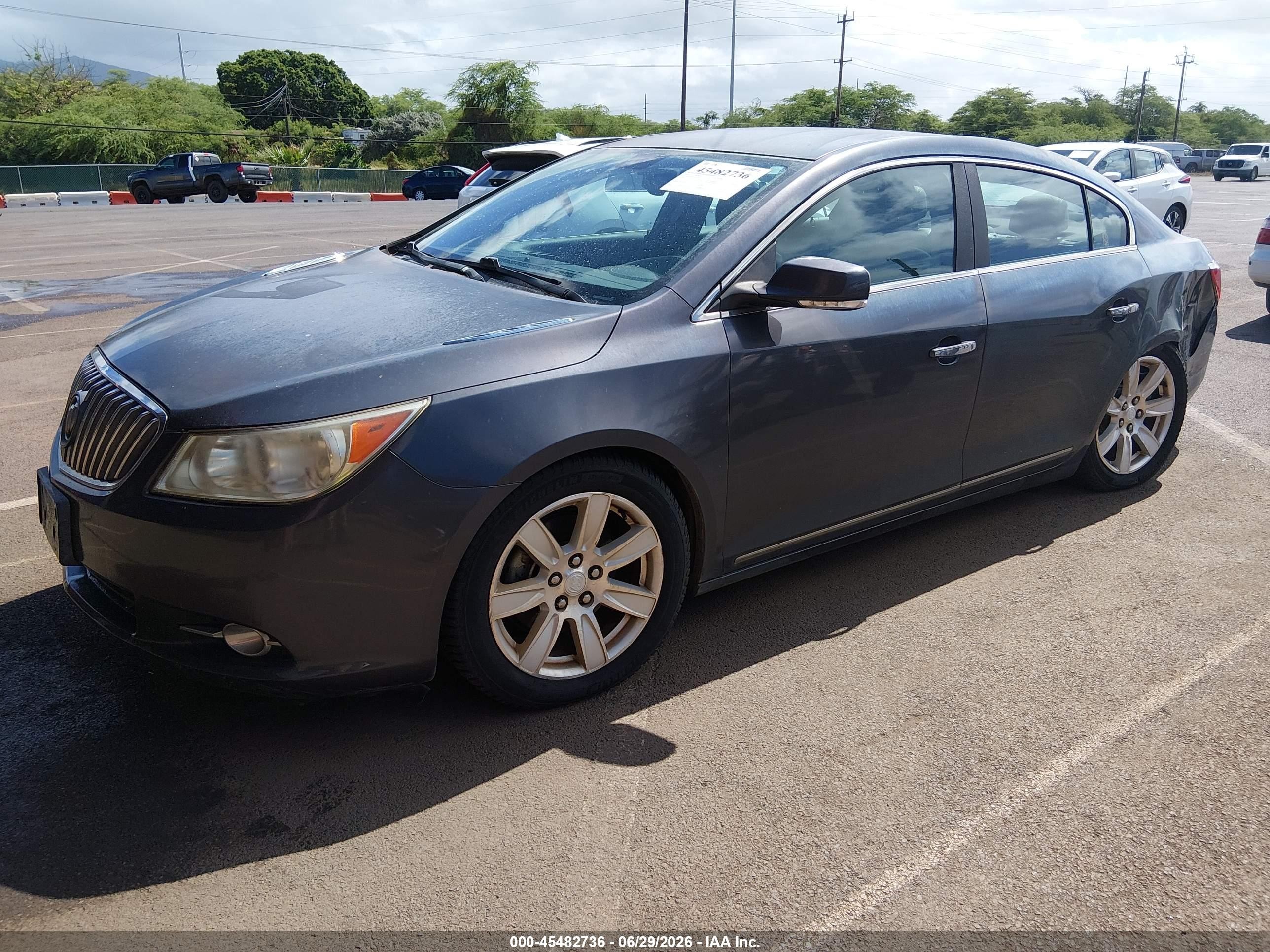 2013 Buick Lacrosse Leather Group Dark Blue vin: 1G4GC5E34DF175355
