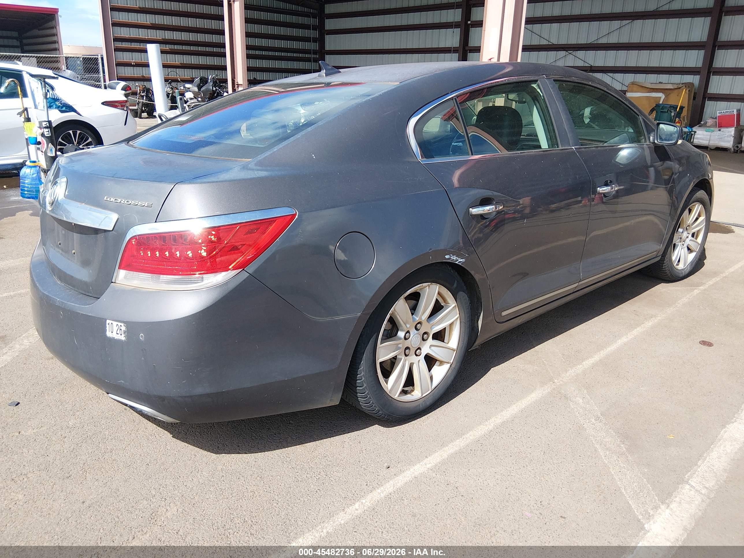 2013 Buick Lacrosse Leather Group Dark Blue vin: 1G4GC5E34DF175355