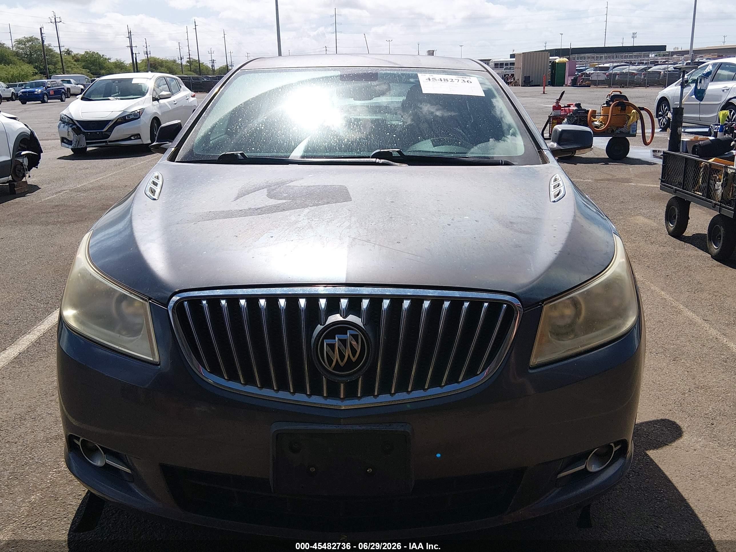 2013 Buick Lacrosse Leather Group Dark Blue vin: 1G4GC5E34DF175355