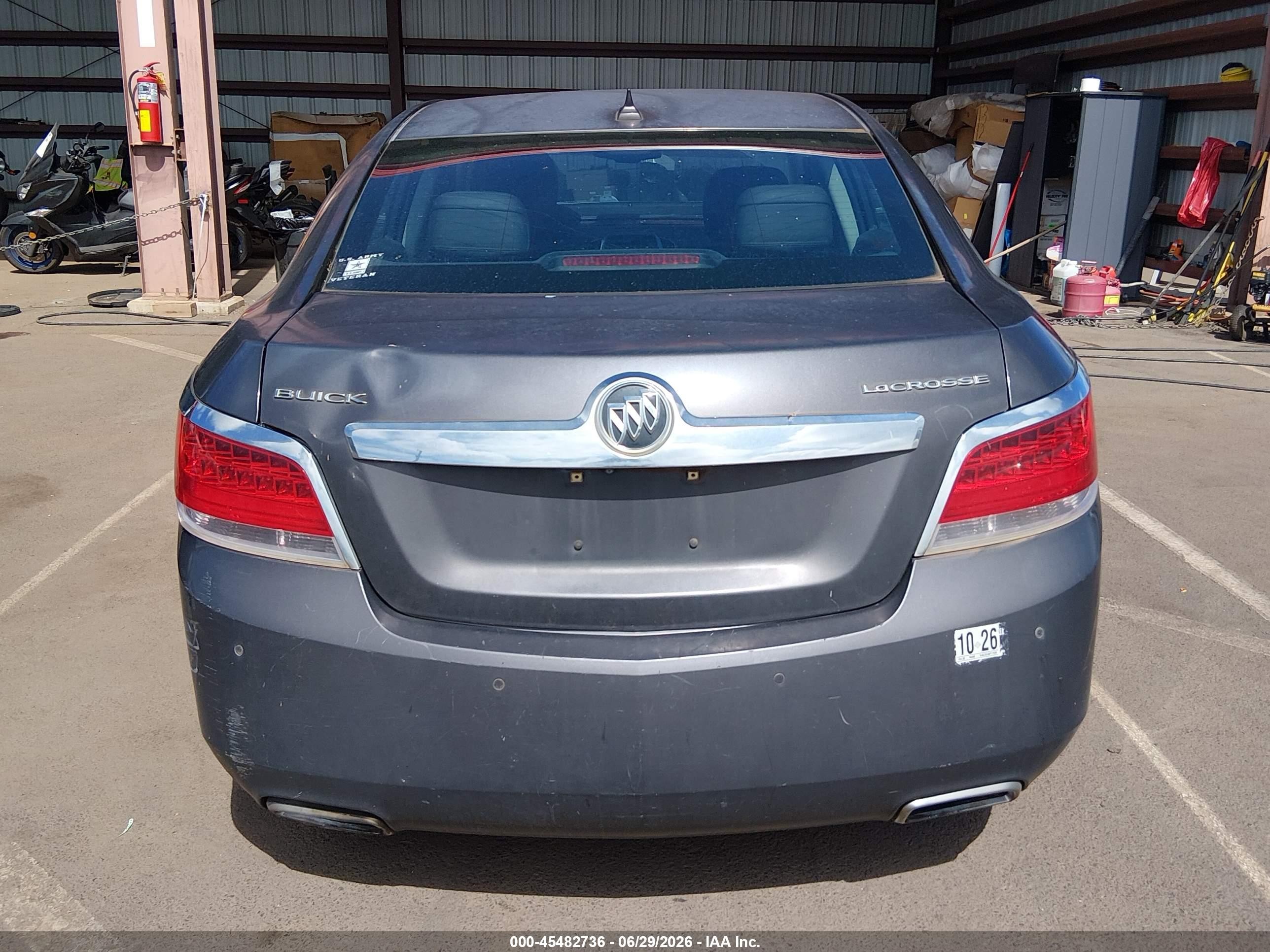 2013 Buick Lacrosse Leather Group Dark Blue vin: 1G4GC5E34DF175355