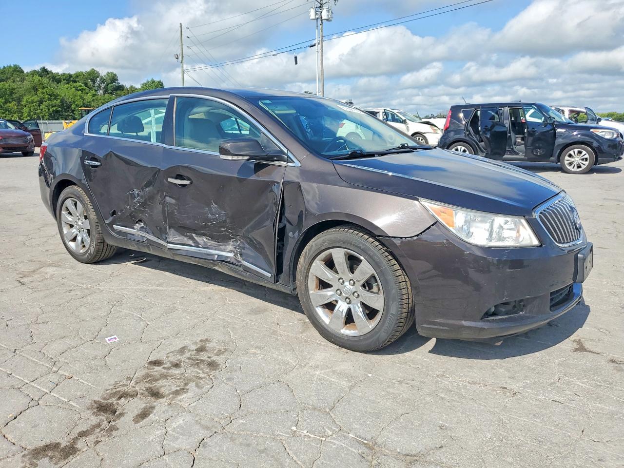 2013 Buick Lacrosse Brown vin: 1G4GC5E34DF214705