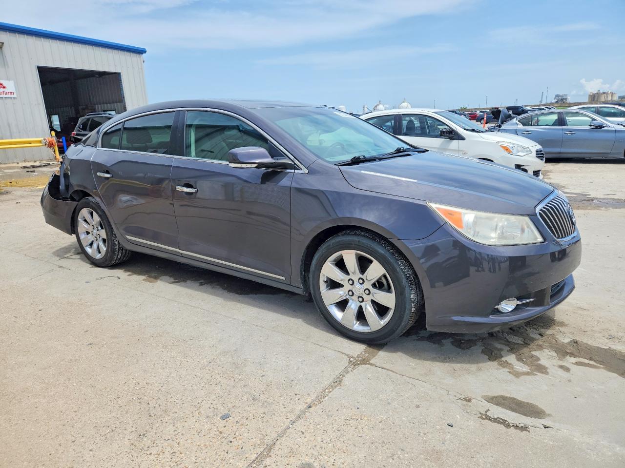 2013 Buick Lacrosse Gray vin: 1G4GC5E35DF149816