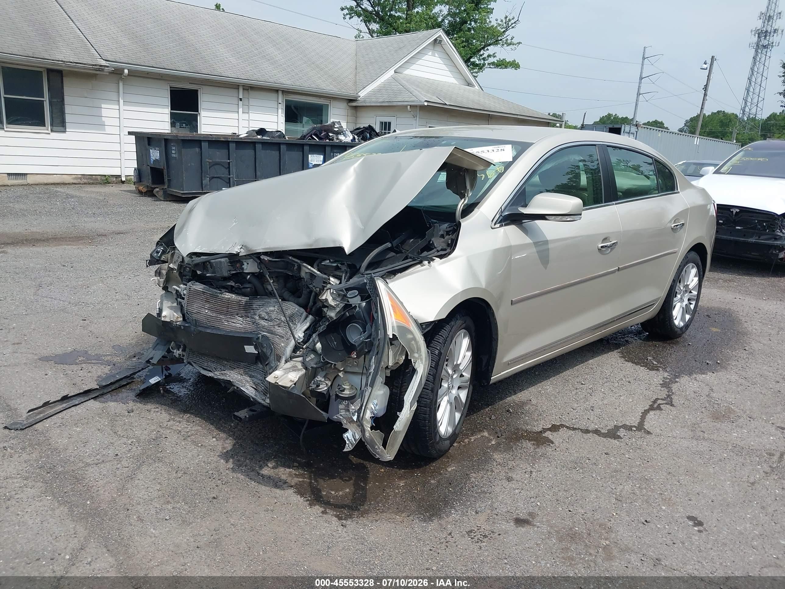 2013 Buick Lacrosse Leather Group Tan vin: 1G4GC5E35DF266571