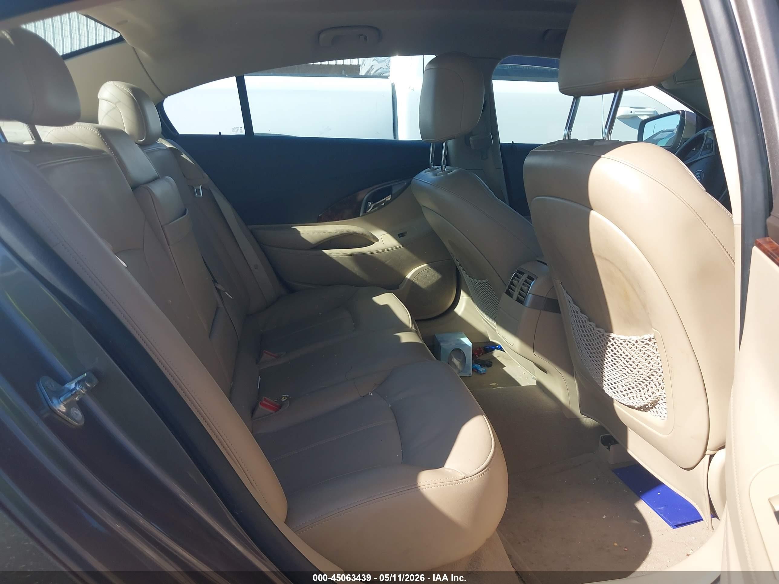 2012 Buick Lacrosse Leather Group Gray vin: 1G4GC5E36CF122946