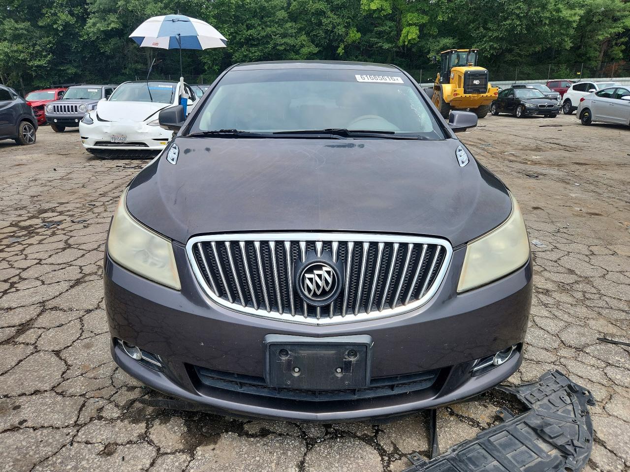 2013 Buick Lacrosse Gray vin: 1G4GC5E36DF125928