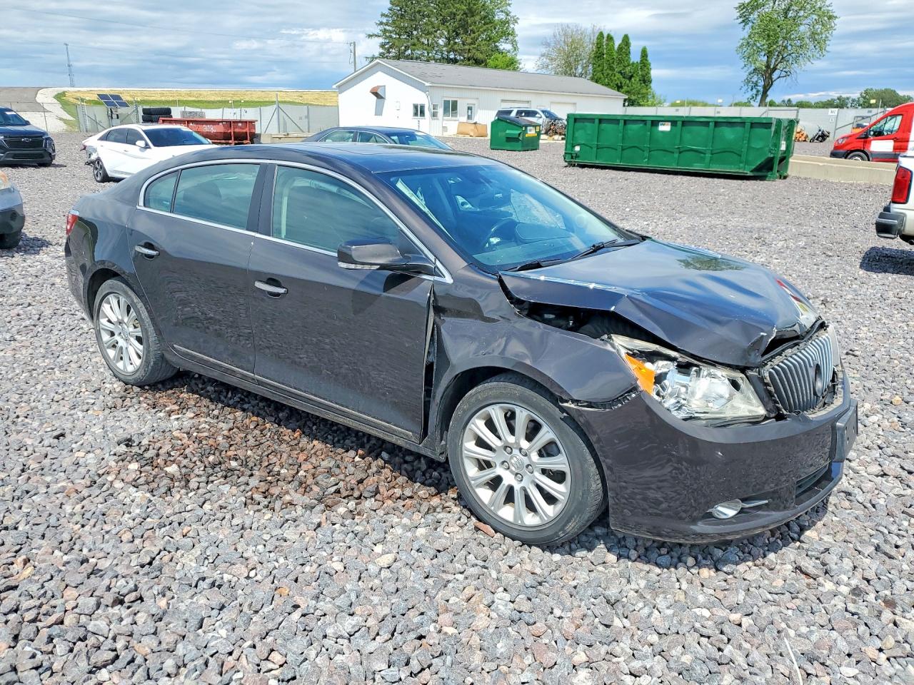 2013 Buick Lacrosse Brown vin: 1G4GC5E36DF229139
