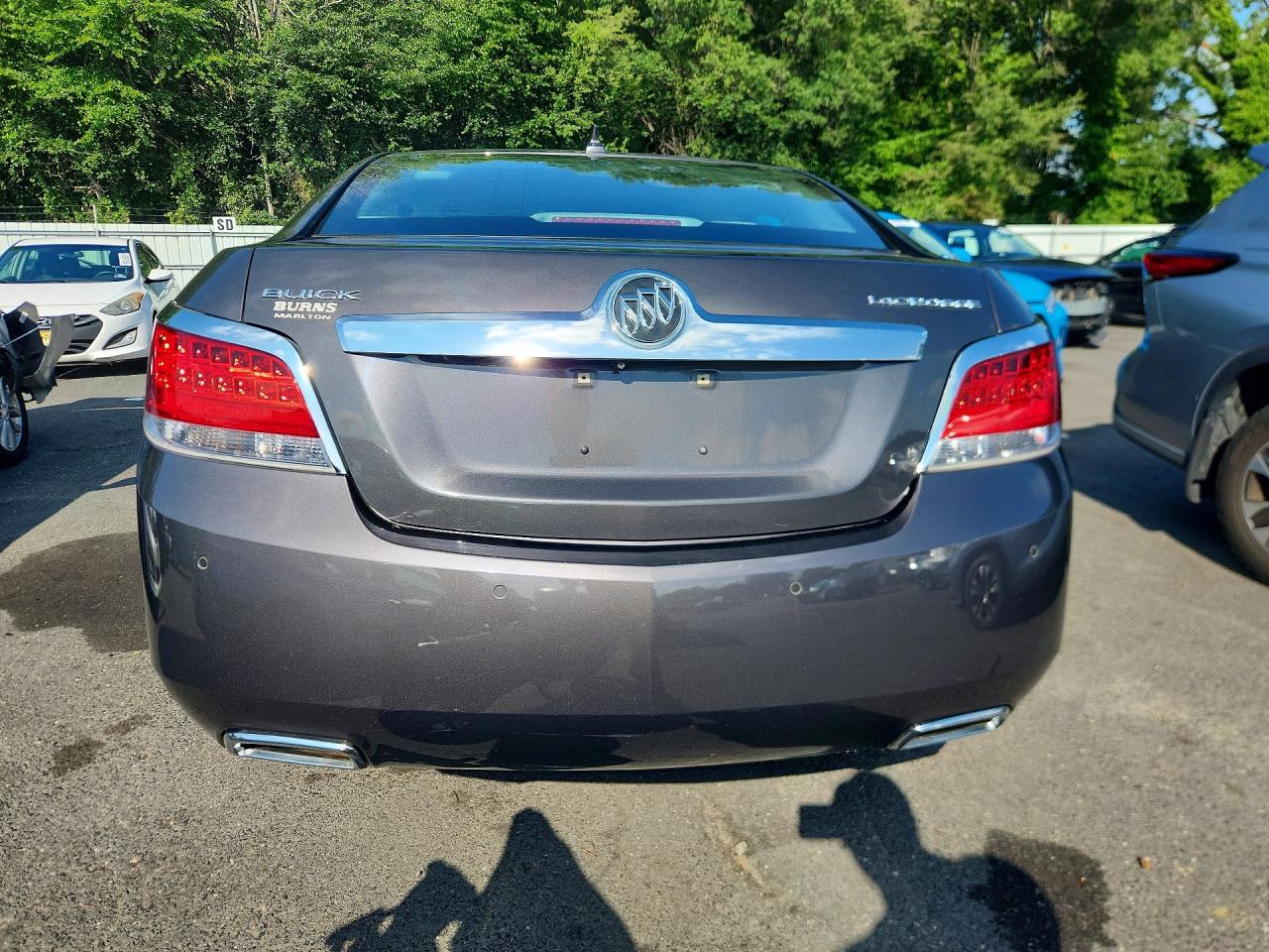 2013 Buick Lacrosse Gray vin: 1G4GC5E36DF325627