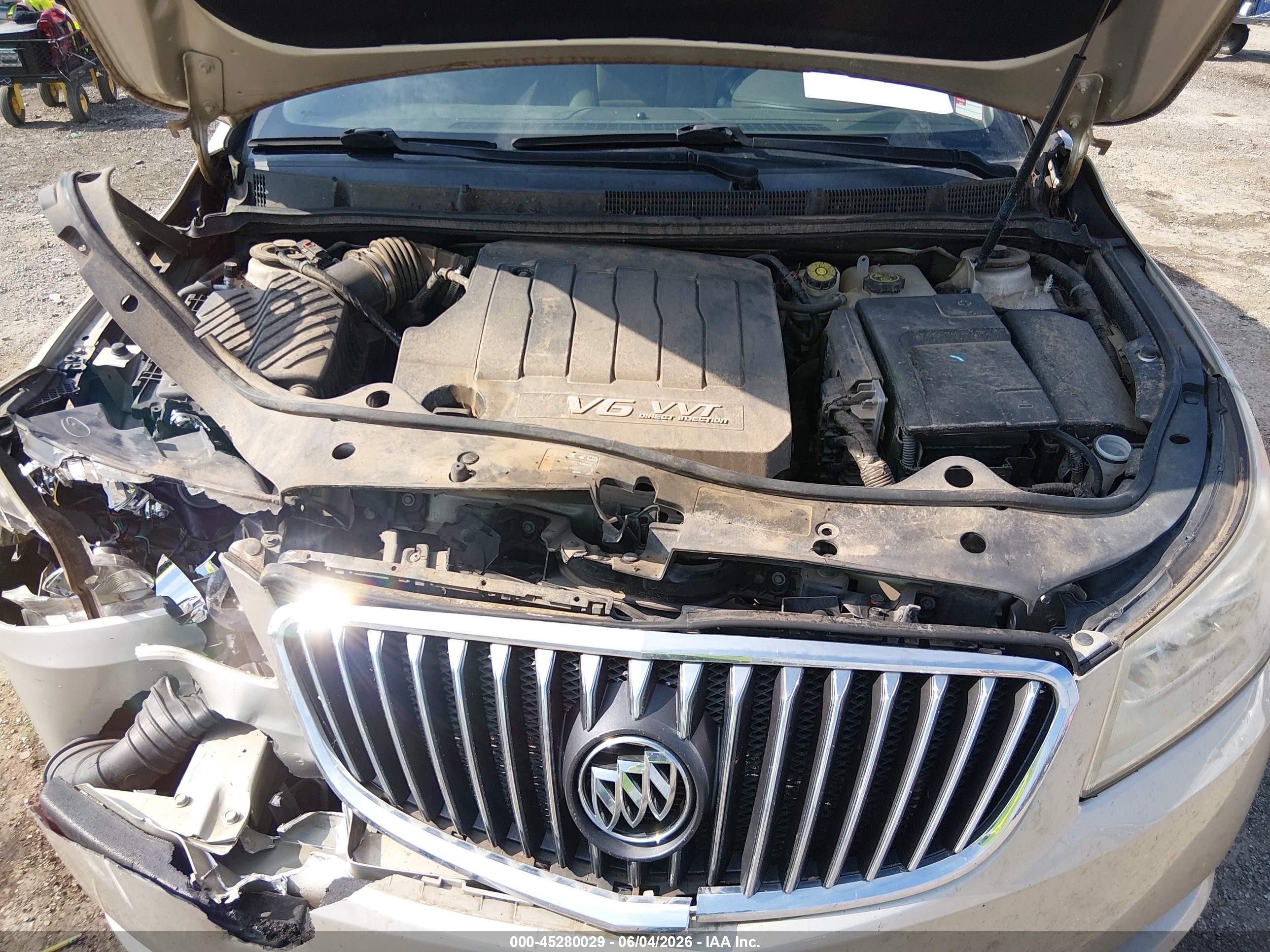 2013 Buick Lacrosse Leather Group Золотой vin: 1G4GC5E36DF335543