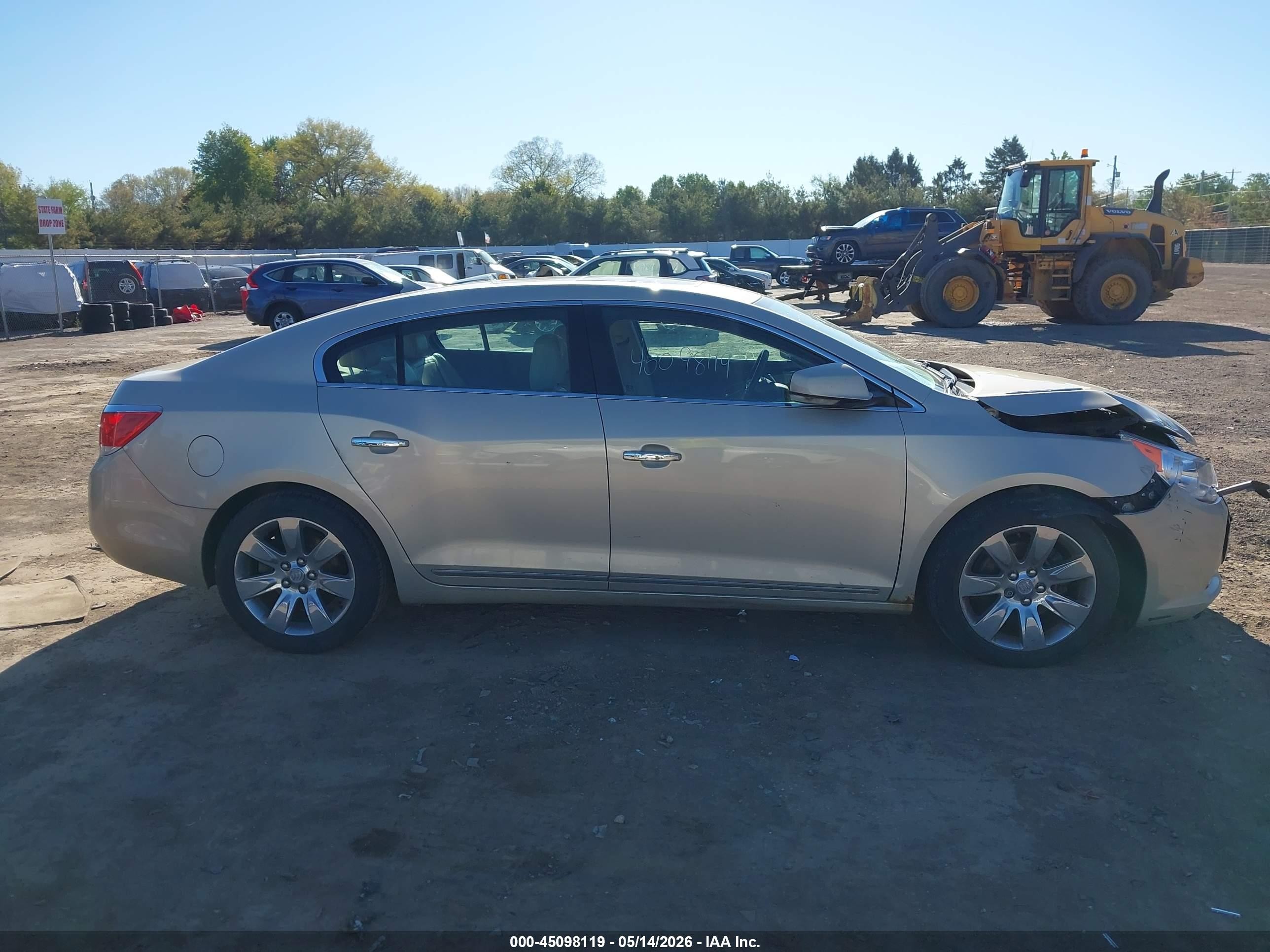 2012 Buick Lacrosse Leather Group Champagne vin: 1G4GC5E37CF187370