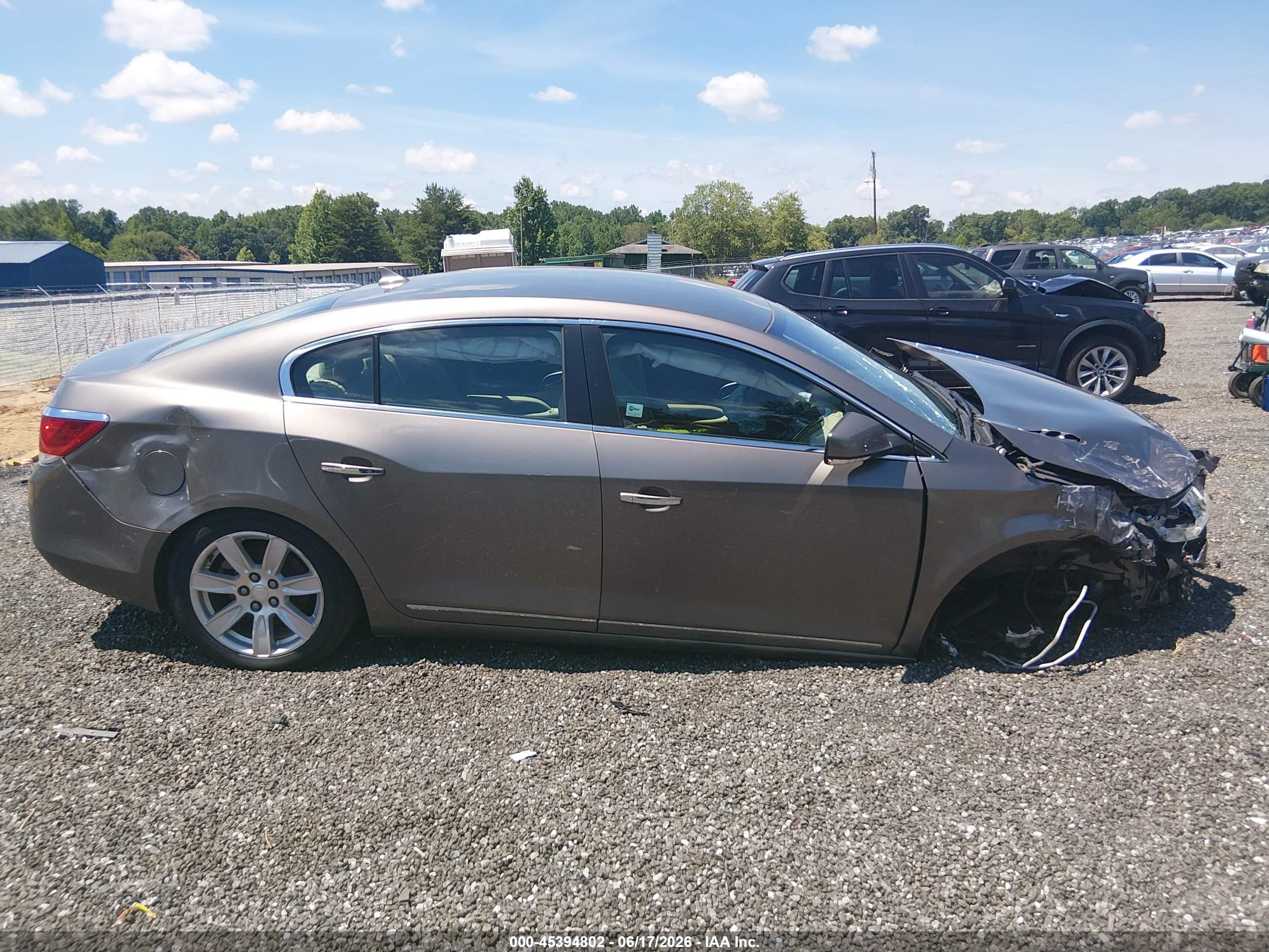 2012 Buick Lacrosse Leather Group Gold vin: 1G4GC5E37CF208167