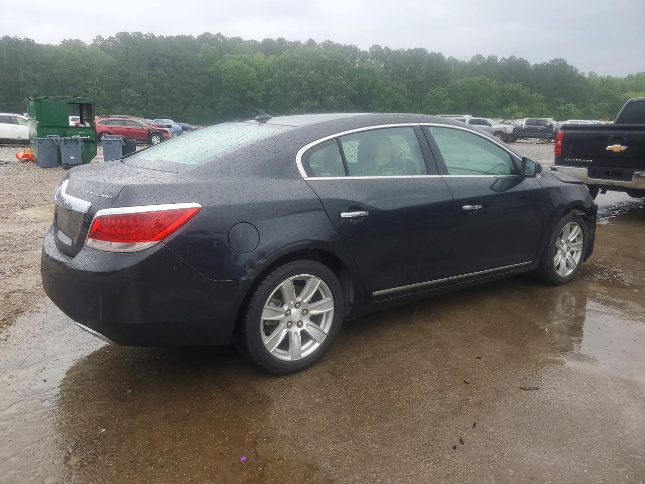 2012 Buick Lacrosse Black vin: 1G4GC5E37CF340085