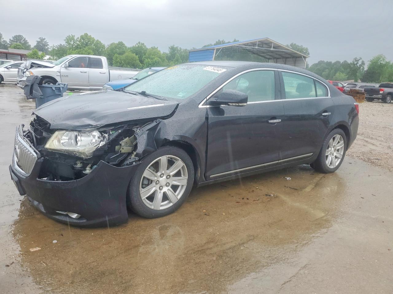 2012 Buick Lacrosse Black vin: 1G4GC5E37CF340085