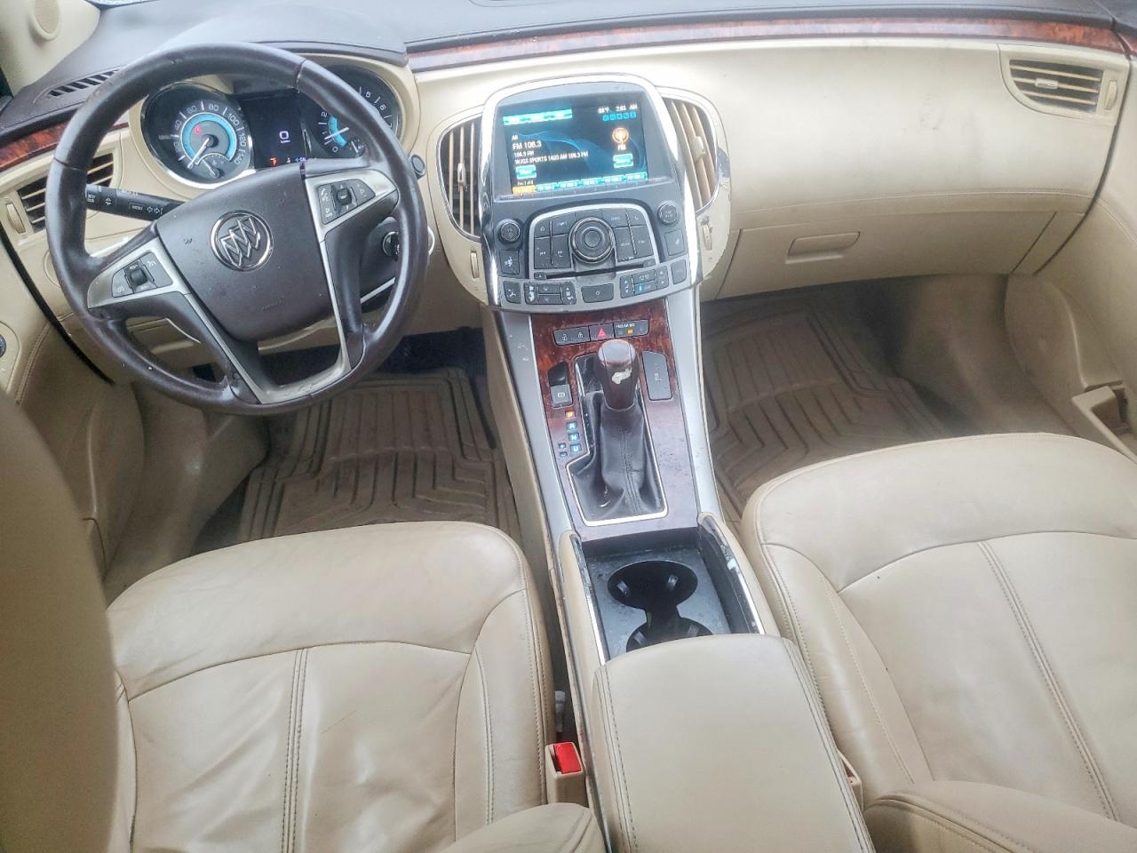 2012 Buick Lacrosse Black vin: 1G4GC5E37CF340085
