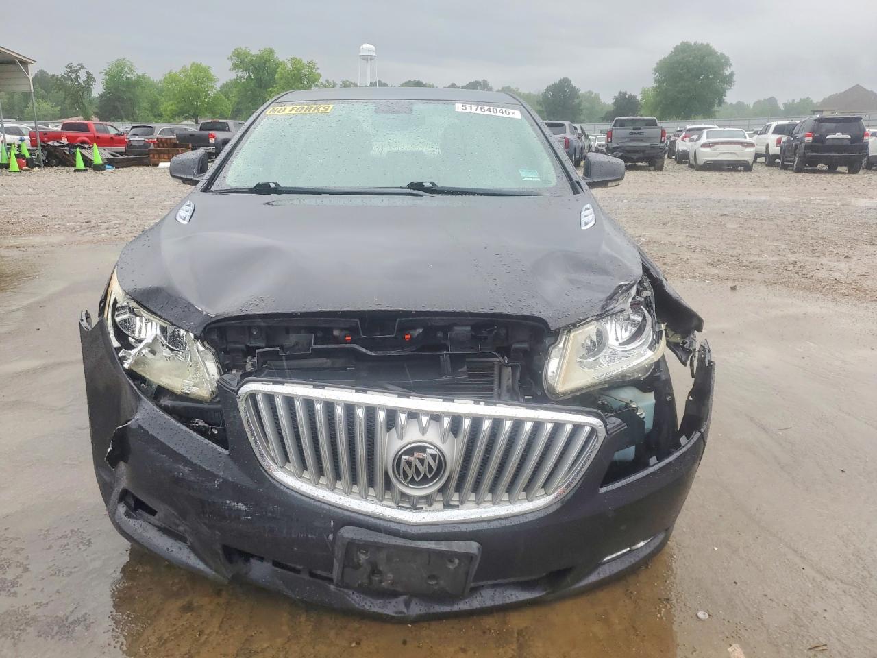 2012 Buick Lacrosse Black vin: 1G4GC5E37CF340085