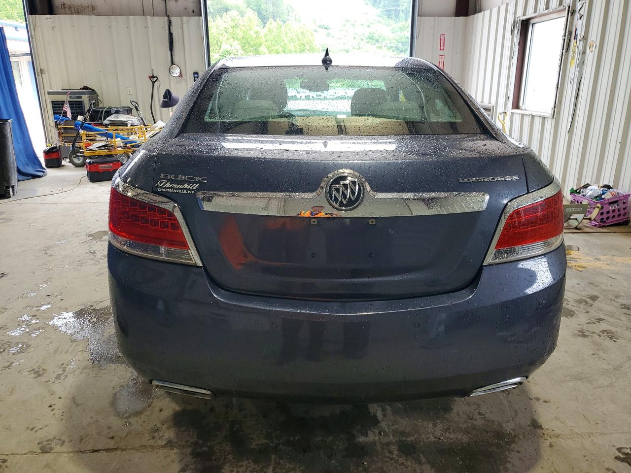 2013 Buick Lacrosse Синий vin: 1G4GC5E37DF204055